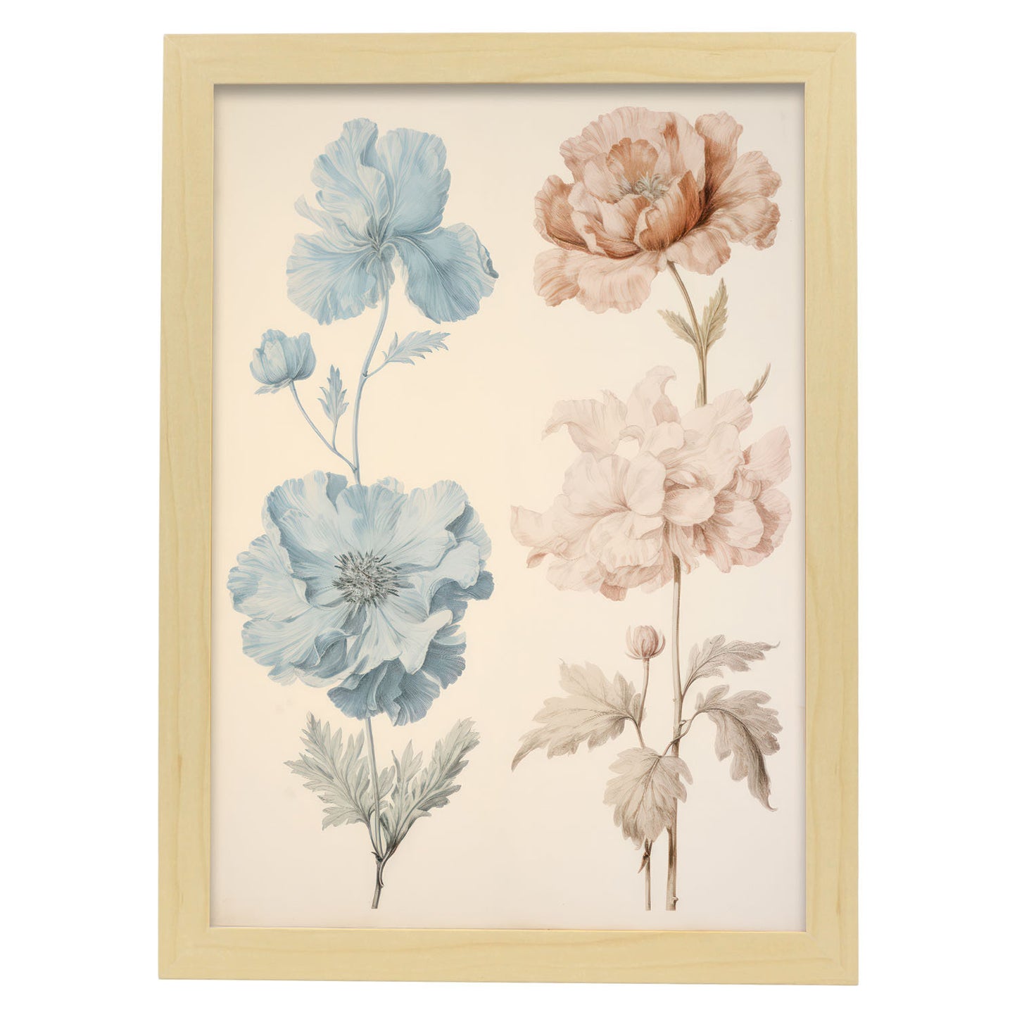 Nacnic Lámina Las flores 5