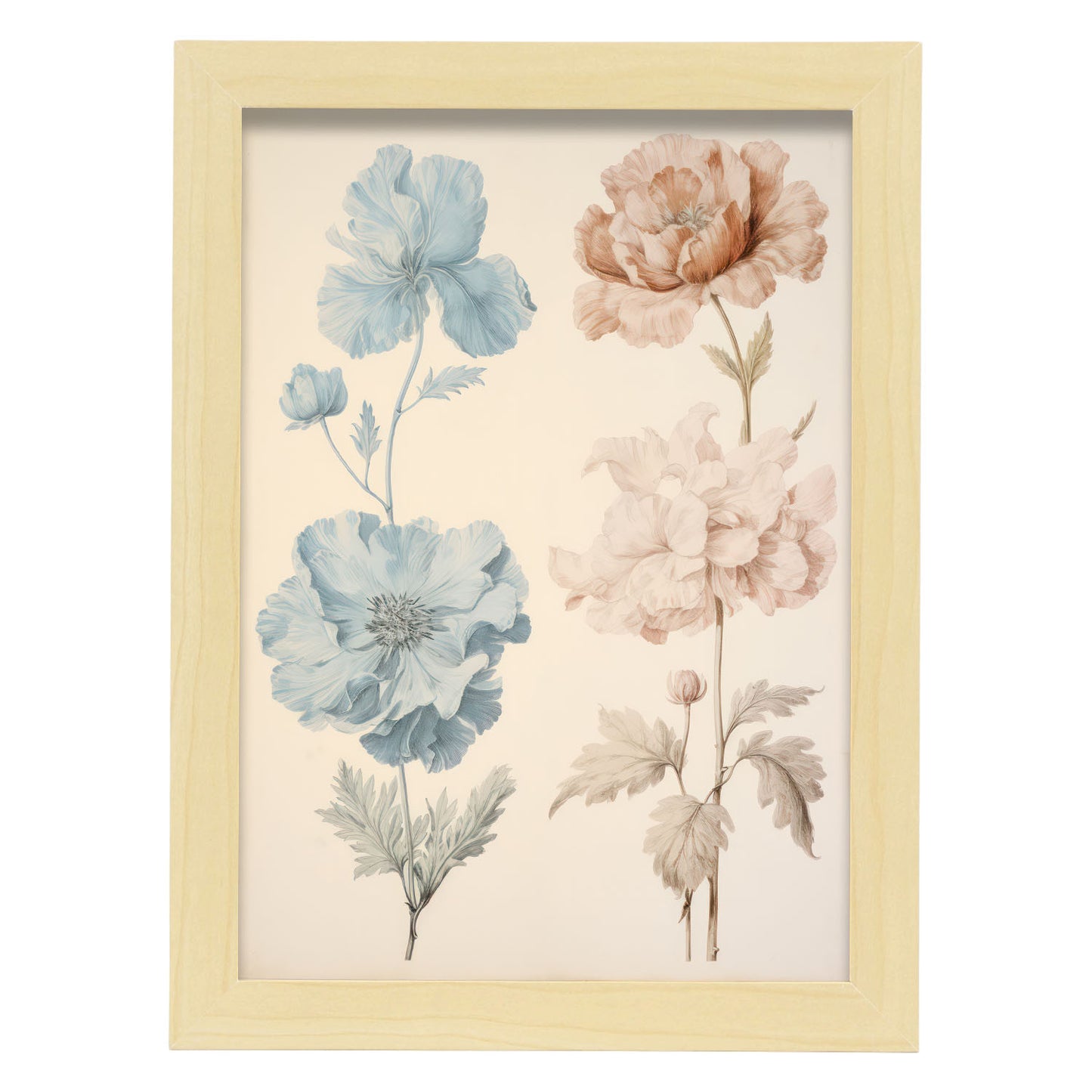 Nacnic Lámina Las flores 5