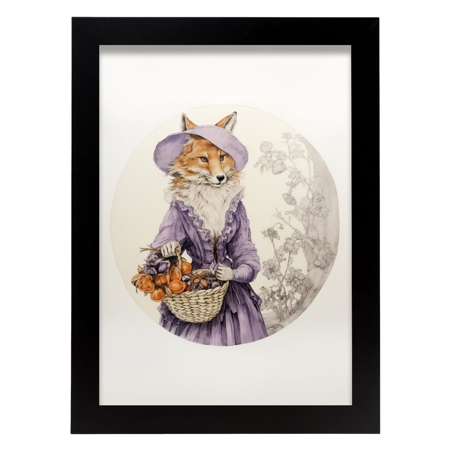 Lamina Nacnic Animales en Guardería Foxy Fox