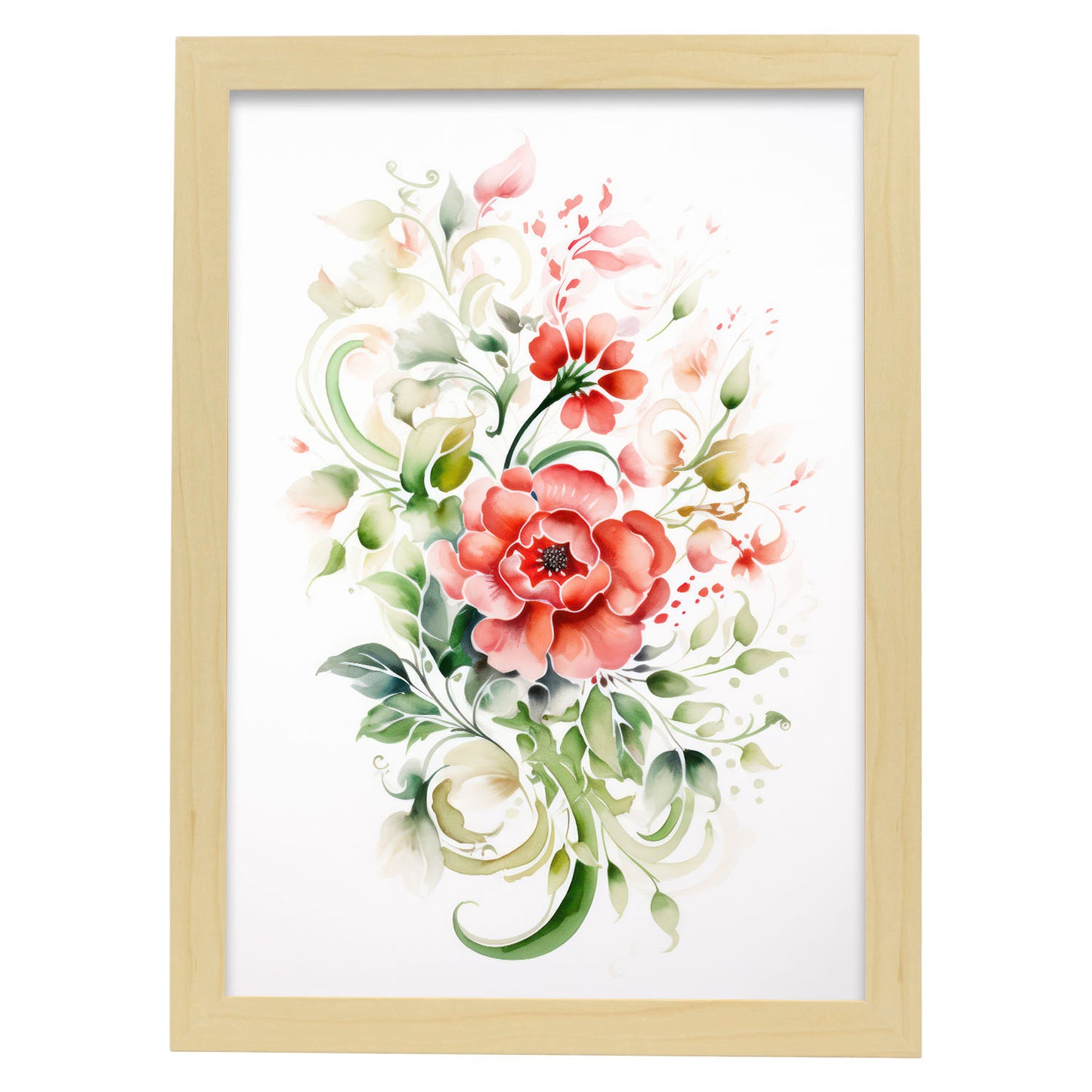Nacnic Lámina Decorativa de Fresas