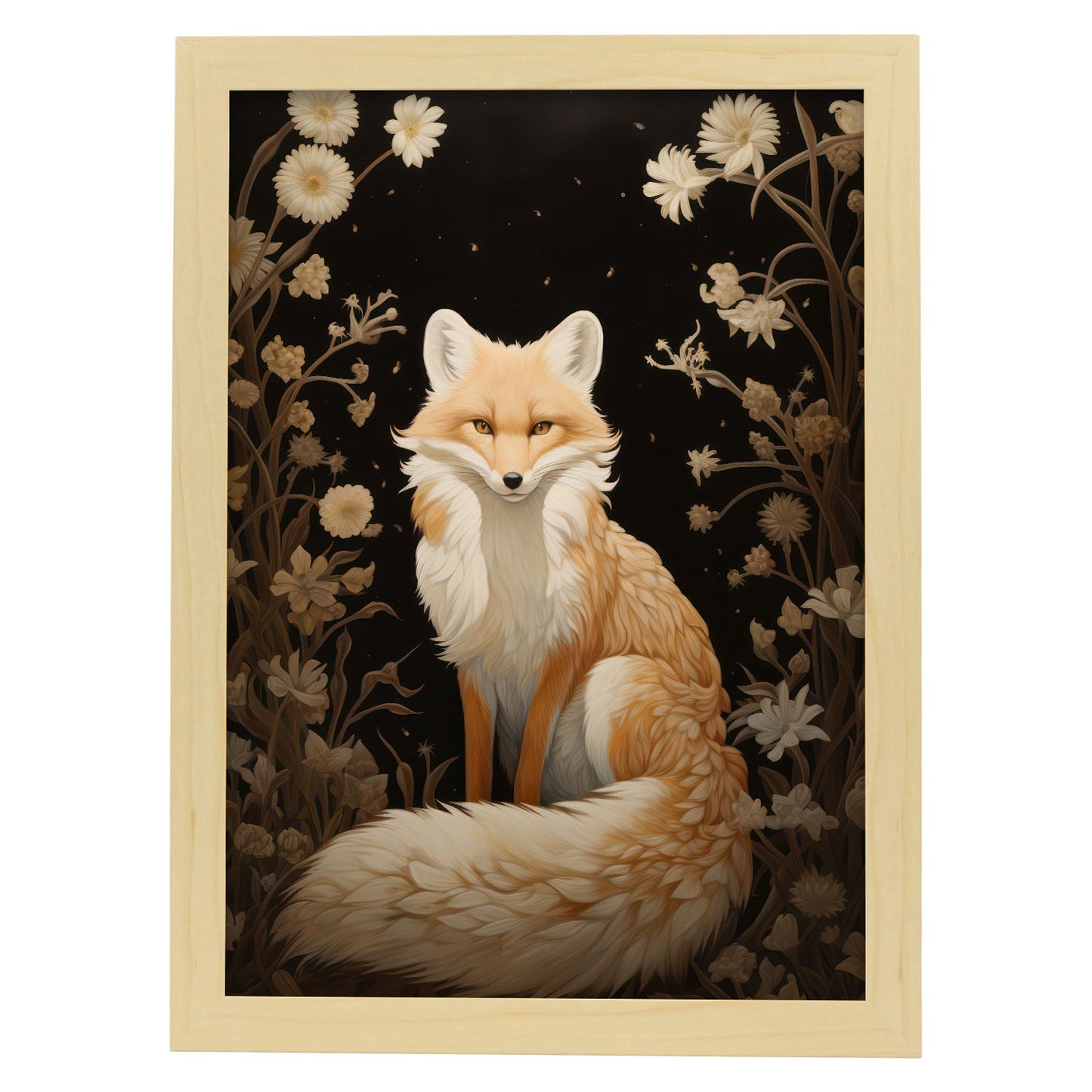 Nacnic Lámina Foxy Fox 2 para guardería