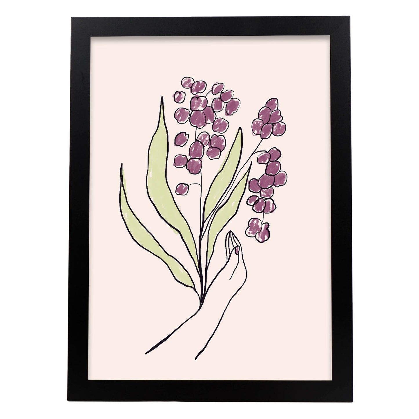Lámina Nacnic Brotes Violetas