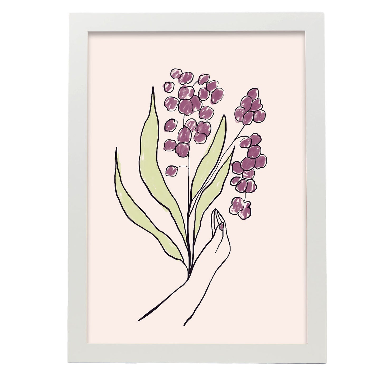 Lámina Nacnic Brotes Violetas