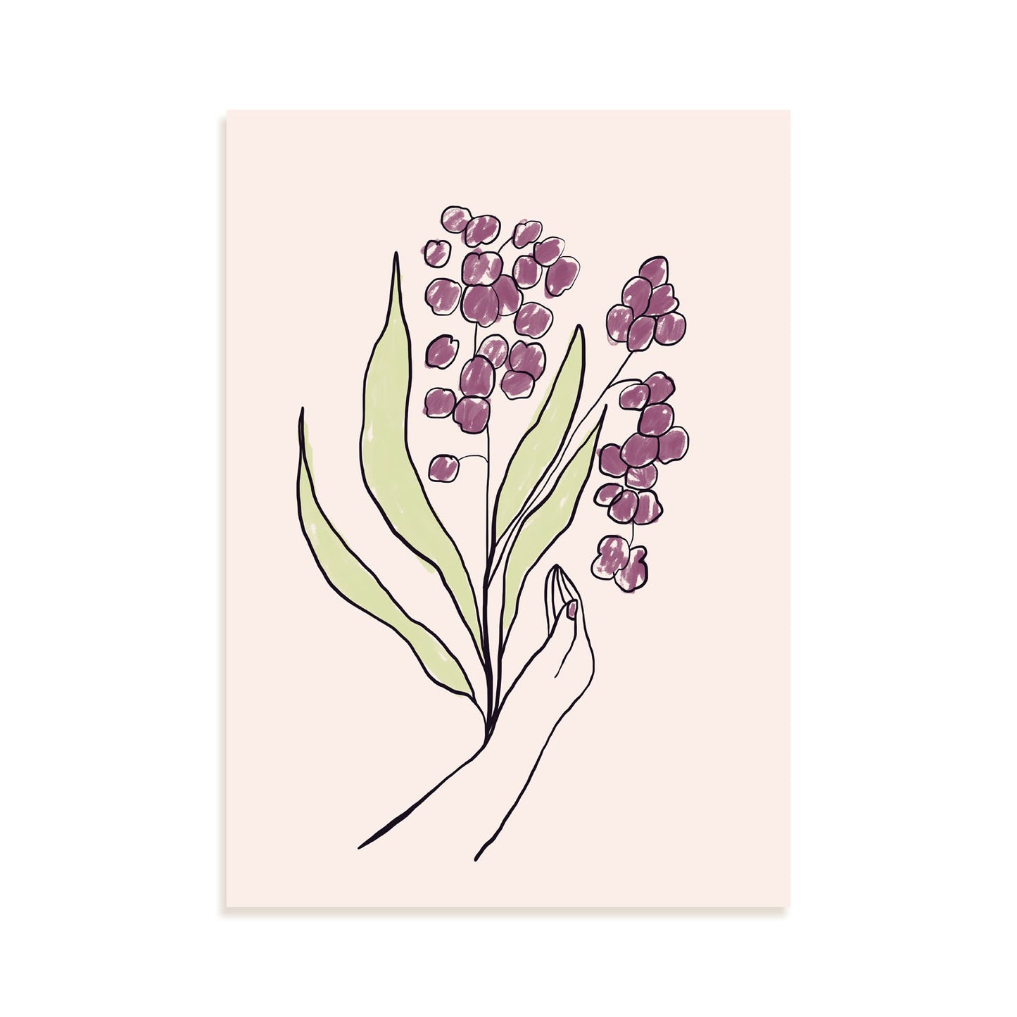 Lámina Nacnic Brotes Violetas