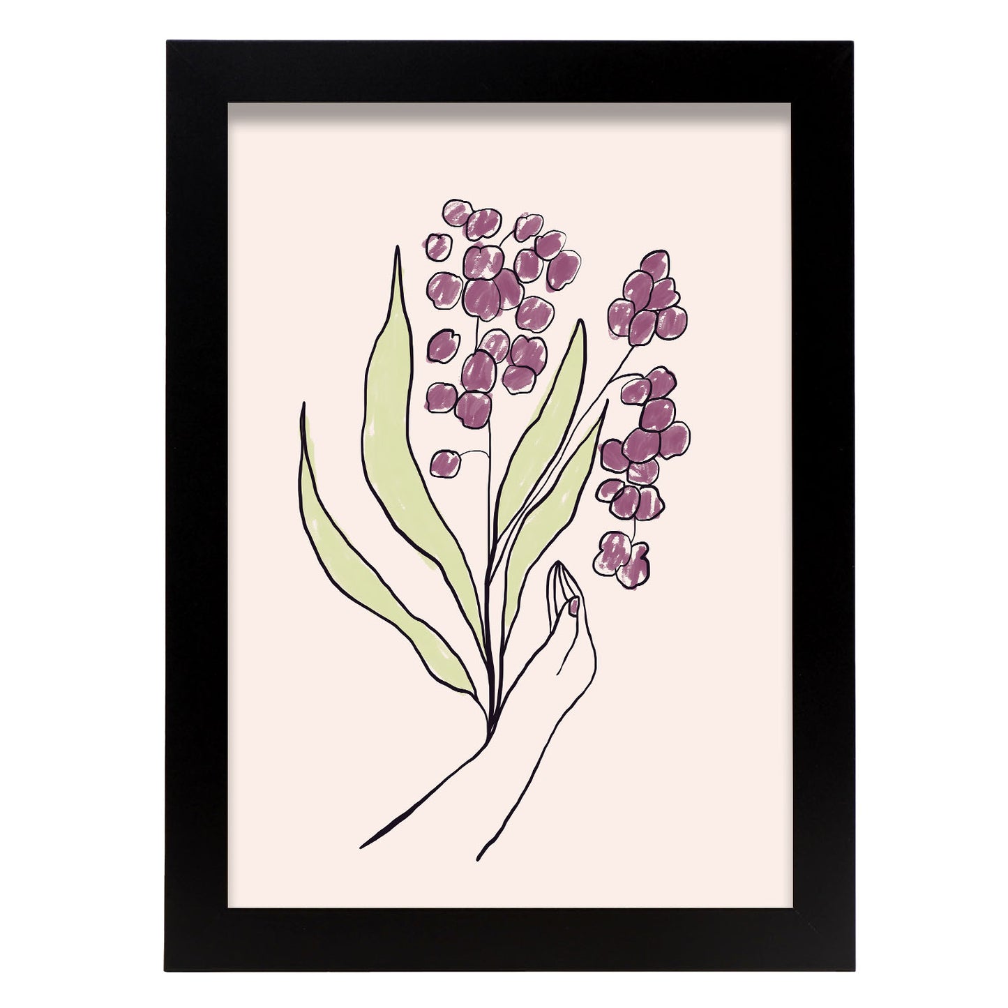 Lámina Nacnic Brotes Violetas