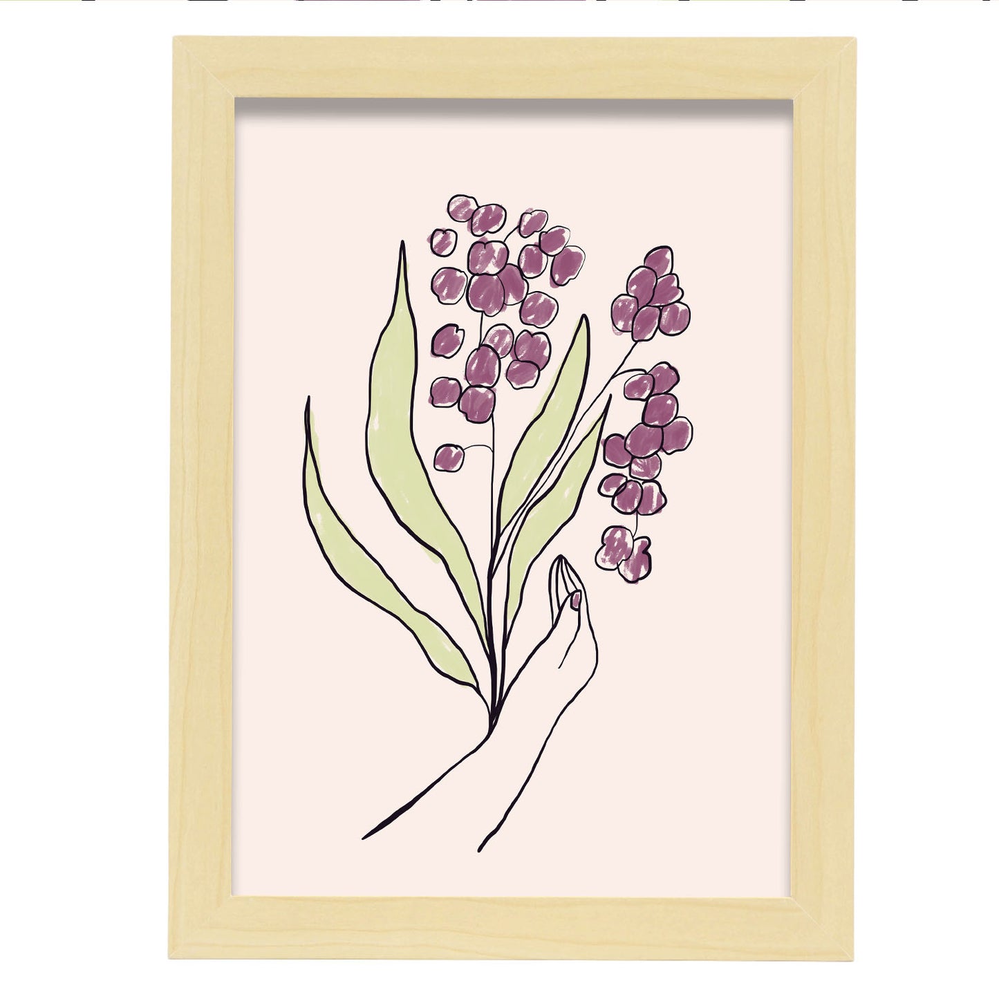 Lámina Nacnic Brotes Violetas