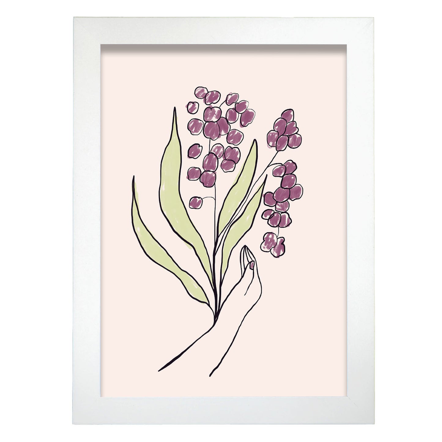 Lámina Nacnic Brotes Violetas