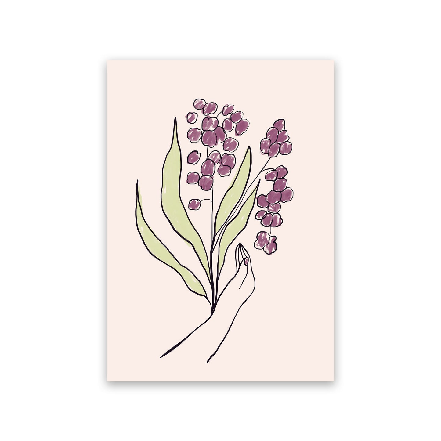 Lámina Nacnic Brotes Violetas