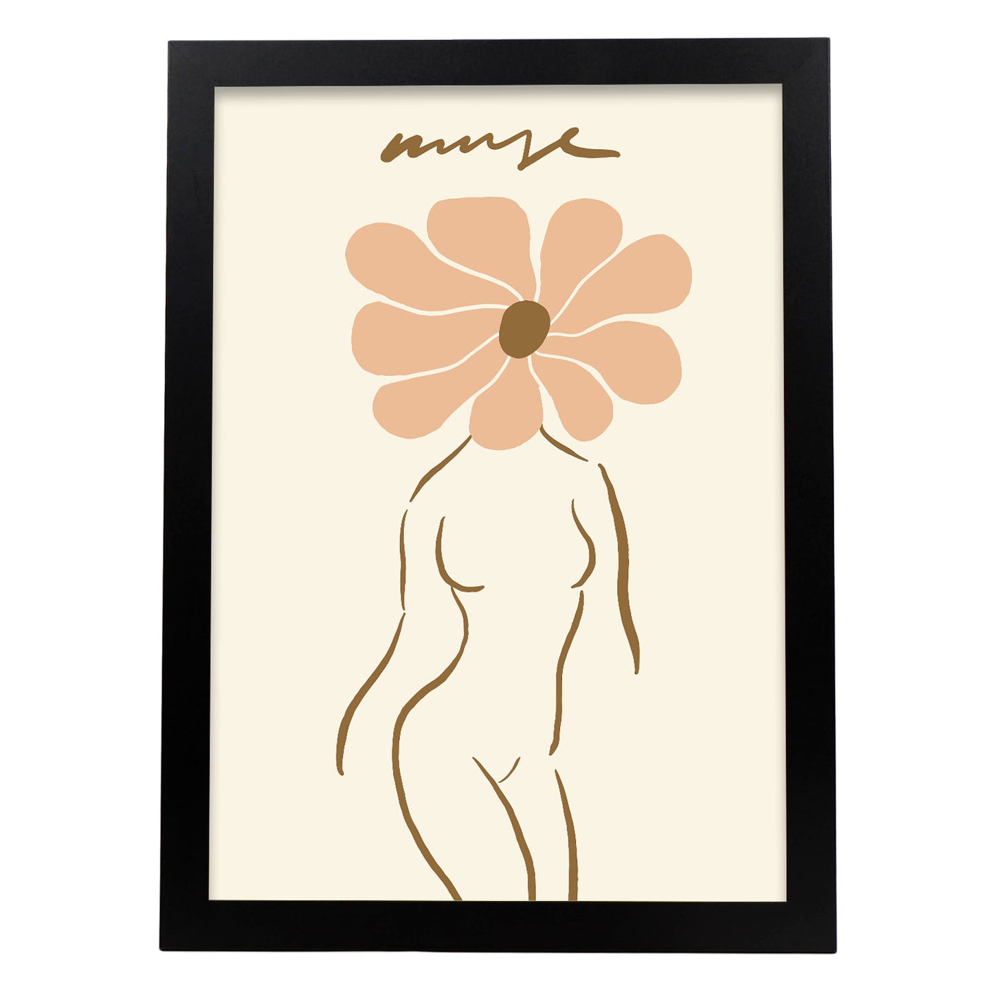 Nacnic Lámina Body Muse 2 Yoga en Casa