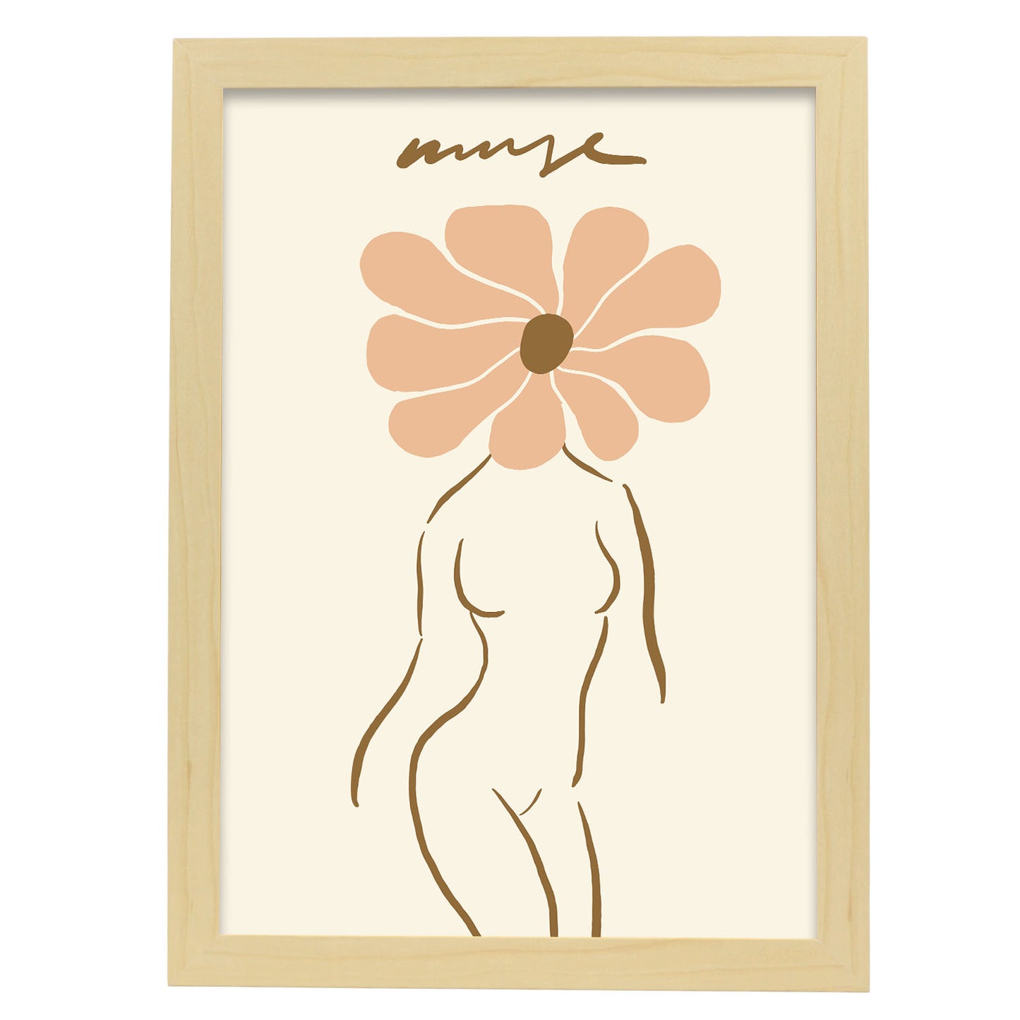 Nacnic Lámina Body Muse 2 Yoga en Casa