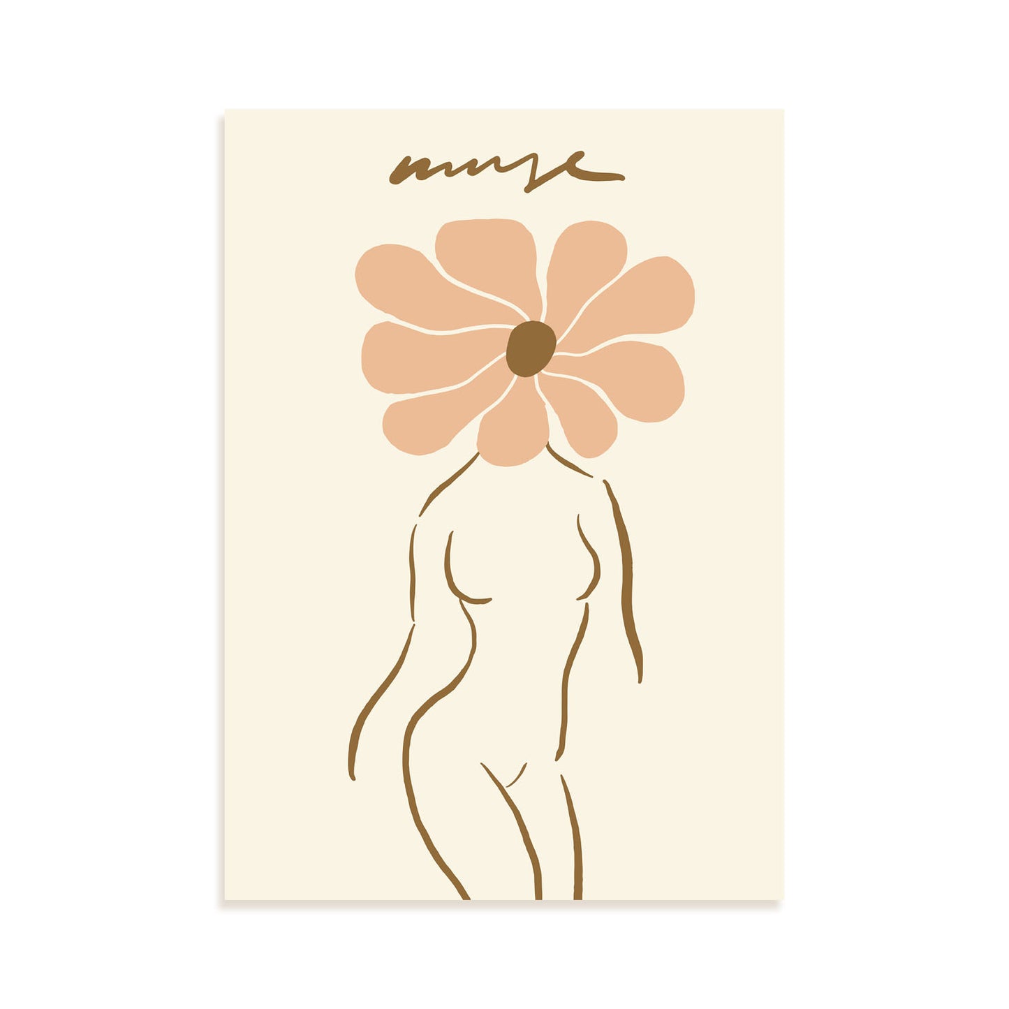 Nacnic Lámina Body Muse 2 Yoga en Casa
