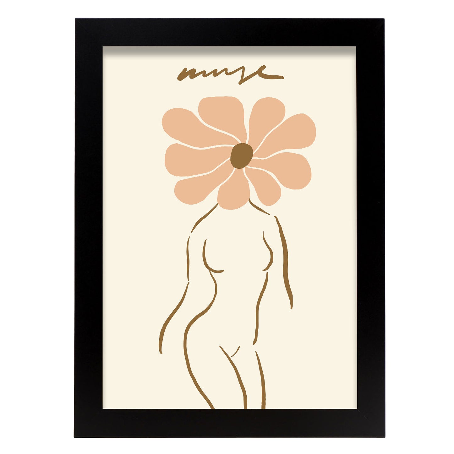 Nacnic Lámina Body Muse 2 Yoga en Casa
