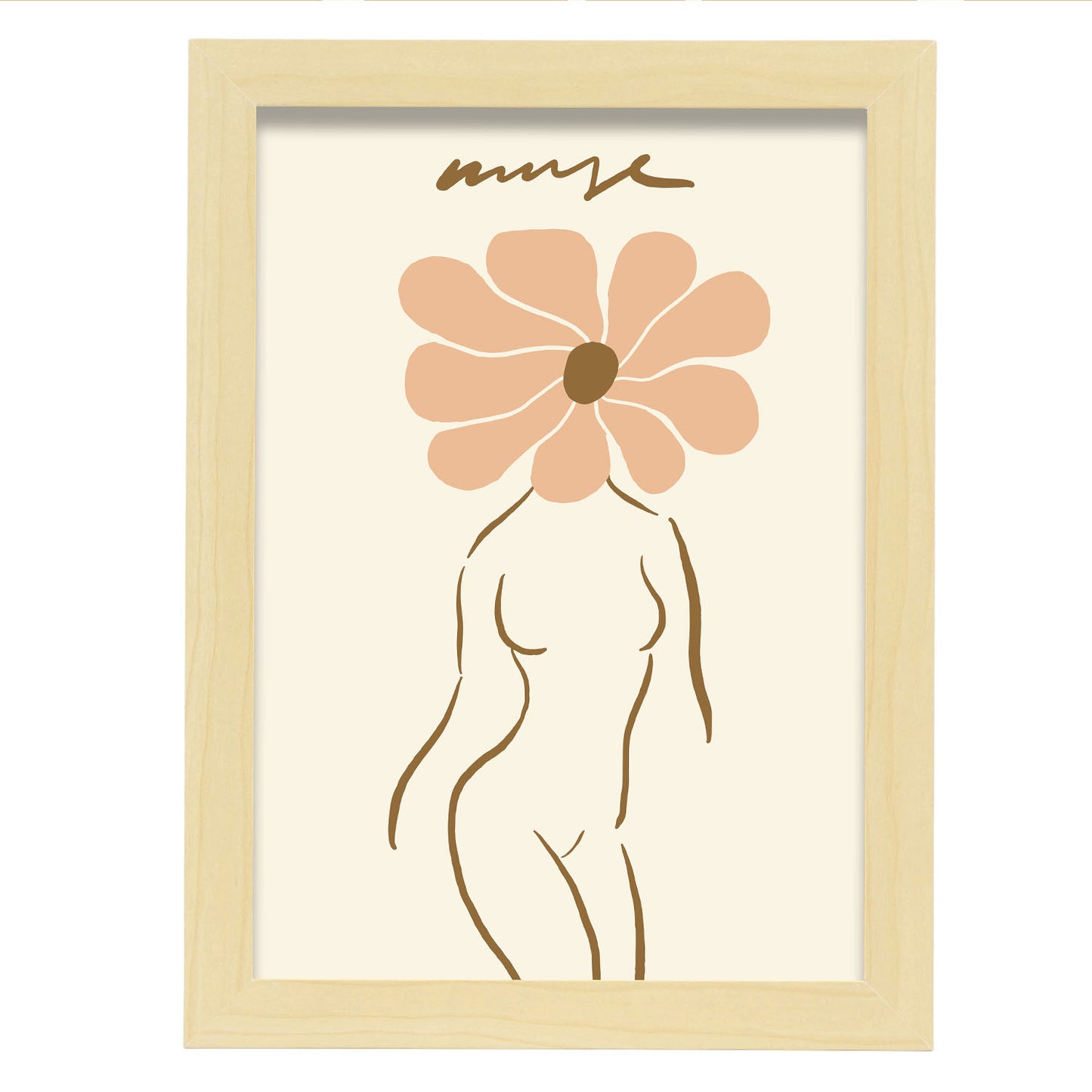 Nacnic Lámina Body Muse 2 Yoga en Casa