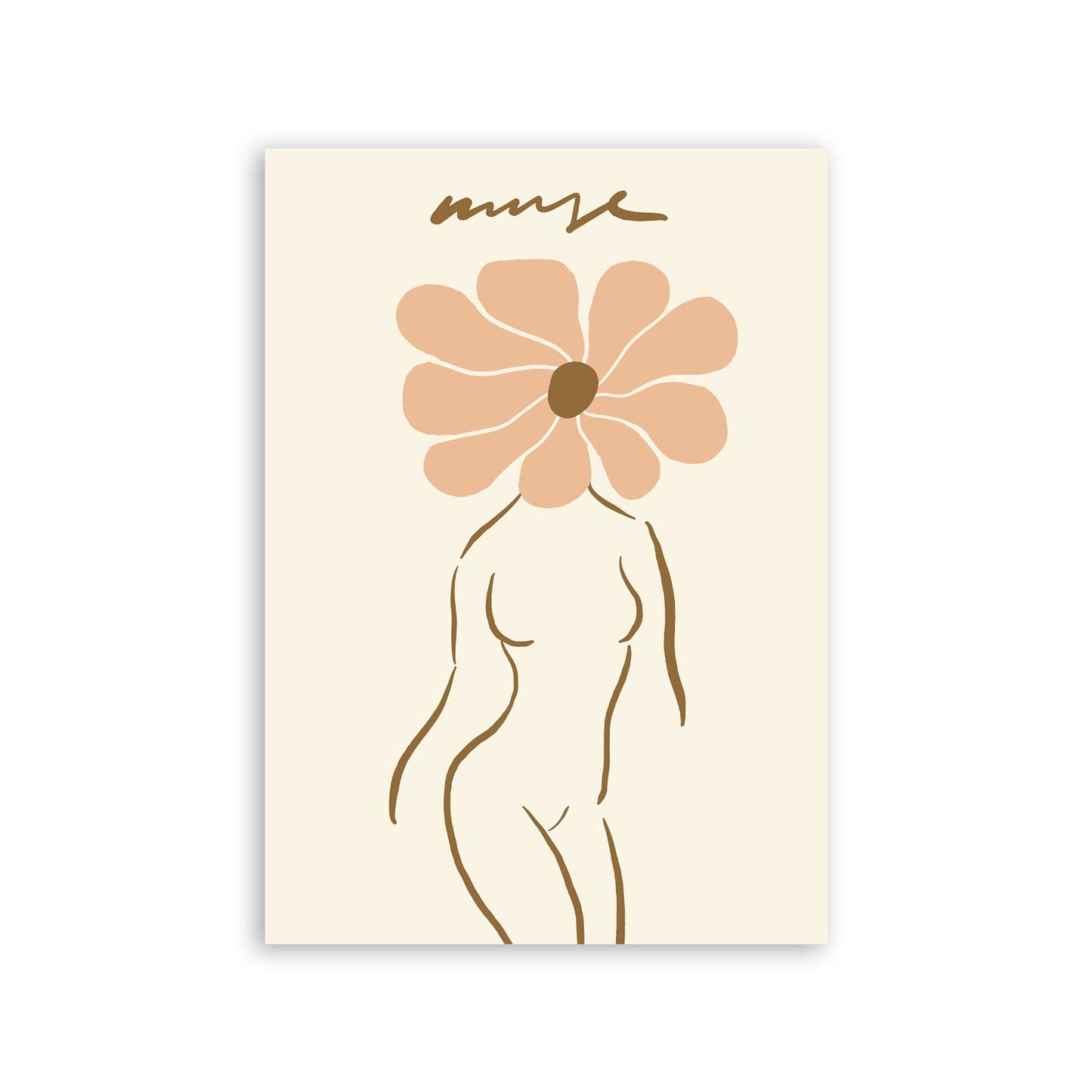 Nacnic Lámina Body Muse 2 Yoga en Casa