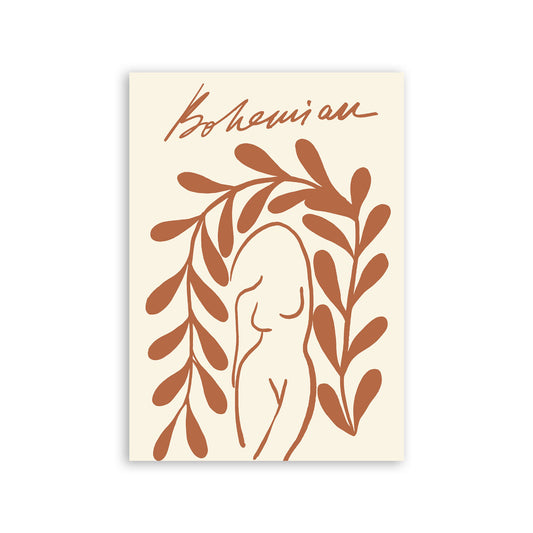 Lámina Nacnic Físico Bohemio 2 para Yoga en Casa