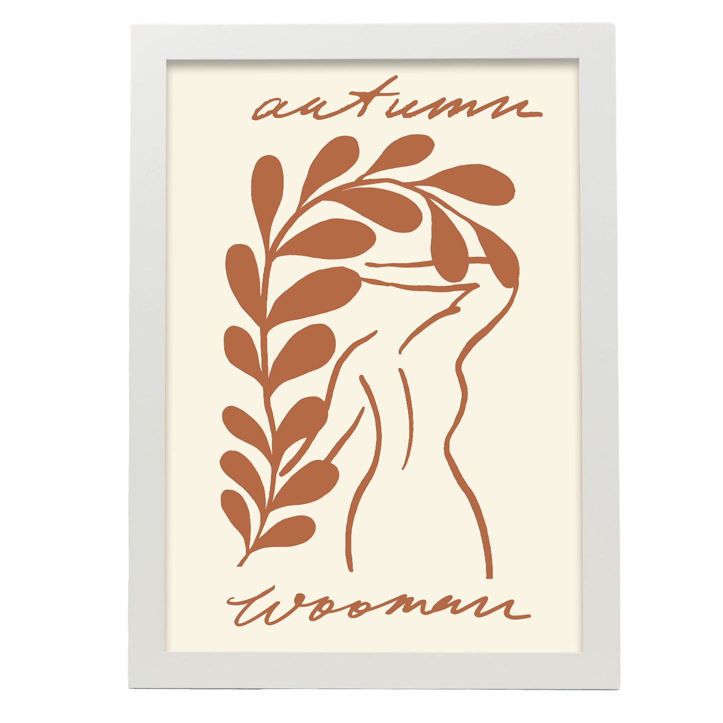 Lamina Nacnic Mujer de Otoño en Yoga