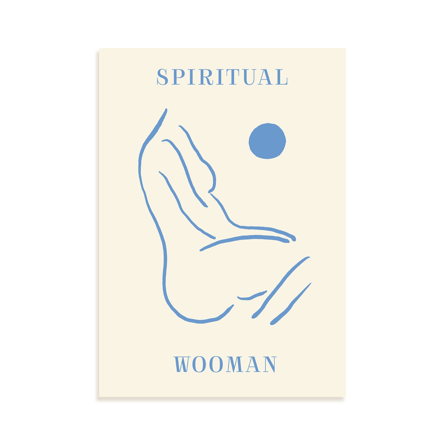 Lámina de Yoga en Casa Nacnic Cuerpo Espiritual