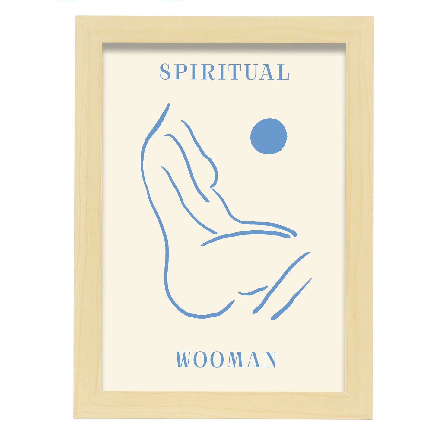 Lámina de Yoga en Casa Nacnic Cuerpo Espiritual