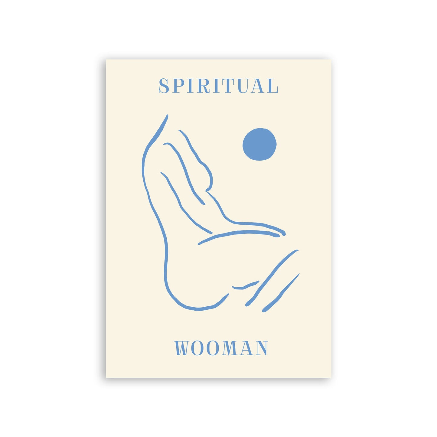 Lámina de Yoga en Casa Nacnic Cuerpo Espiritual