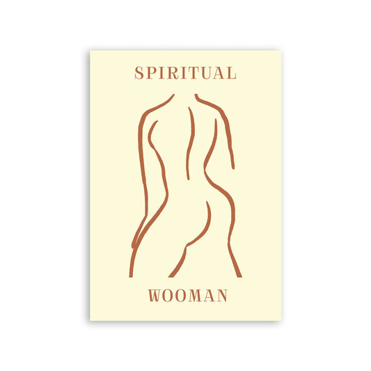 Lámina de Yoga en Casa Nacnic Apariencia Espiritual