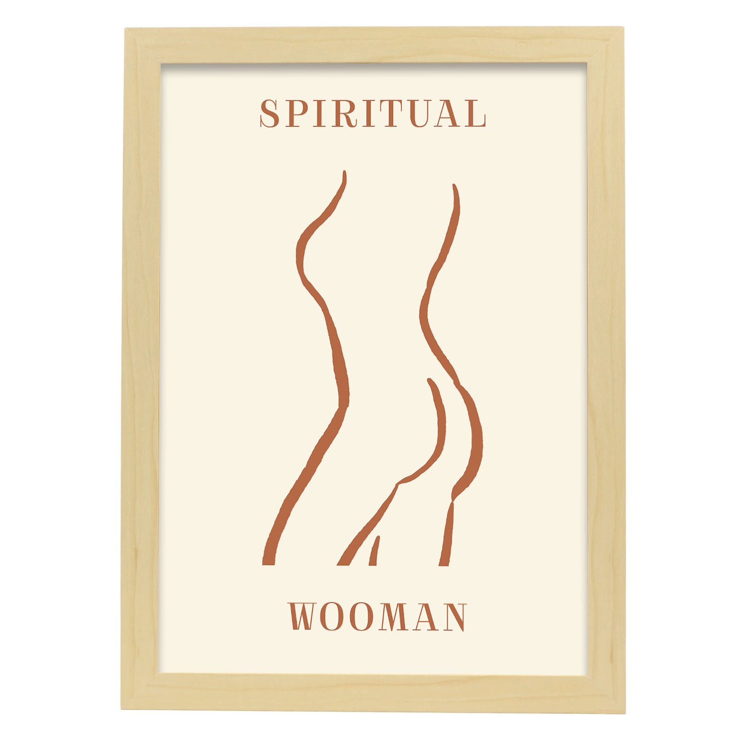 Lámina Nacnic Delicadeza Espiritual para Yoga en Casa