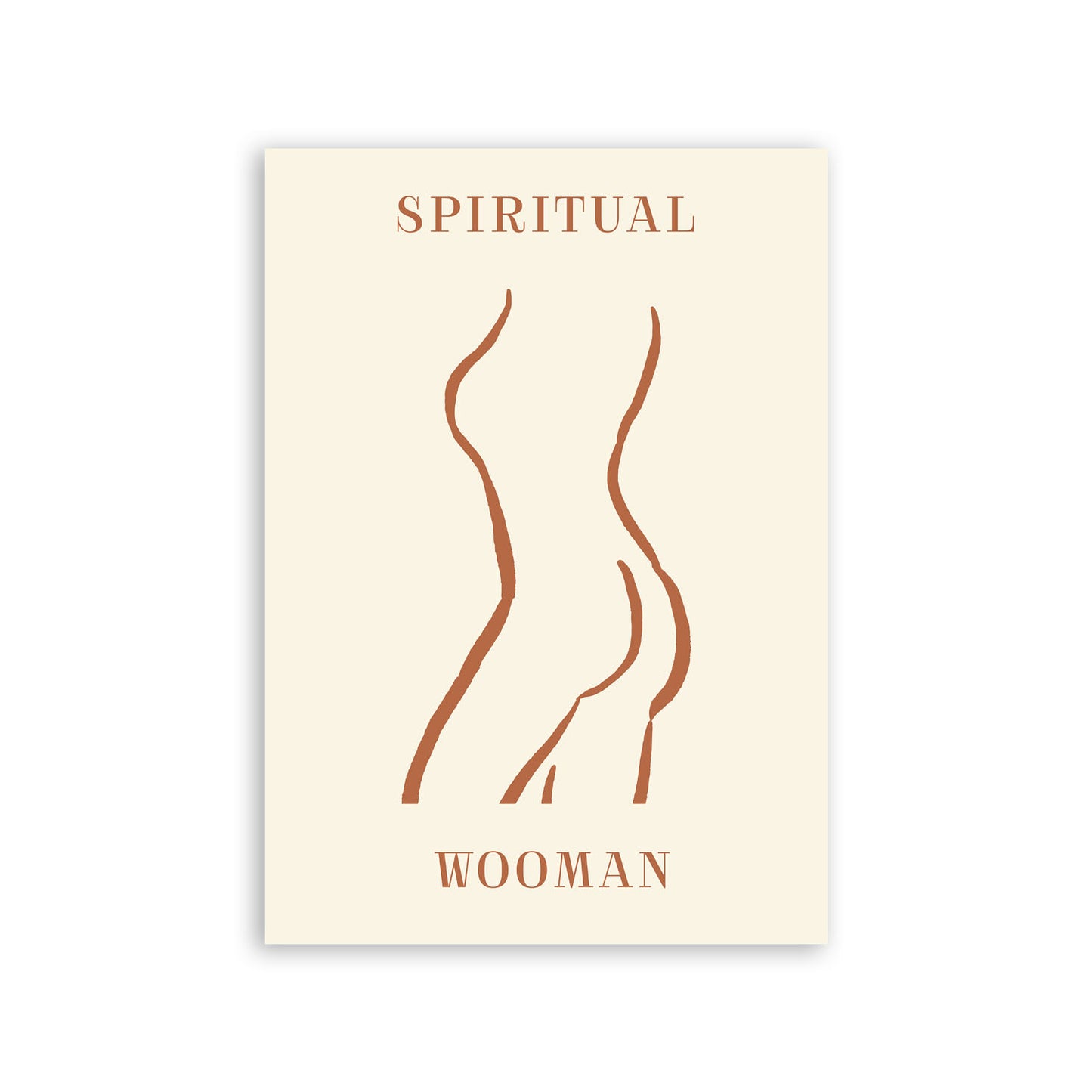 Lámina Nacnic Delicadeza Espiritual para Yoga en Casa