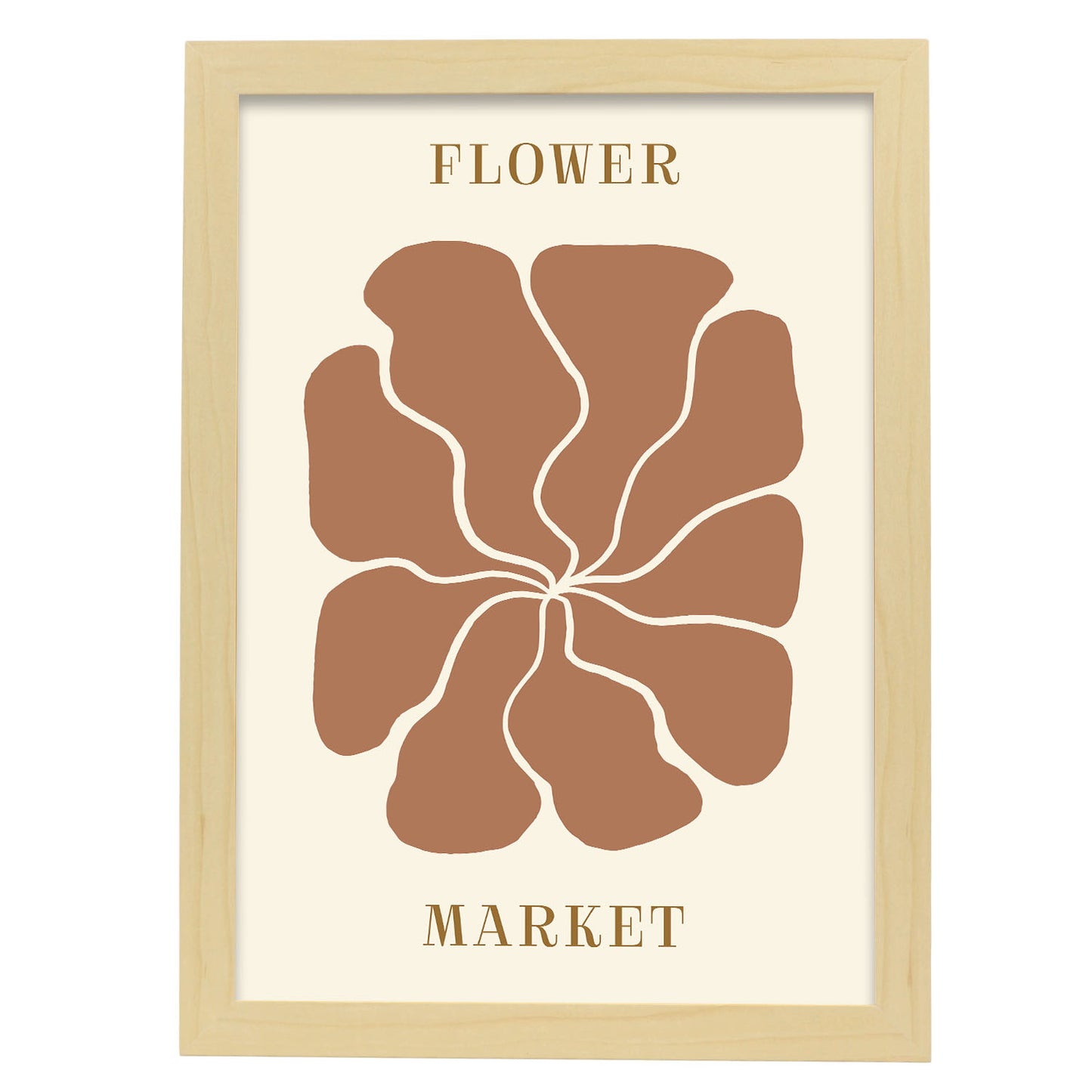 Nacnic Lámina de Mercado de Flores para Yoga en Casa