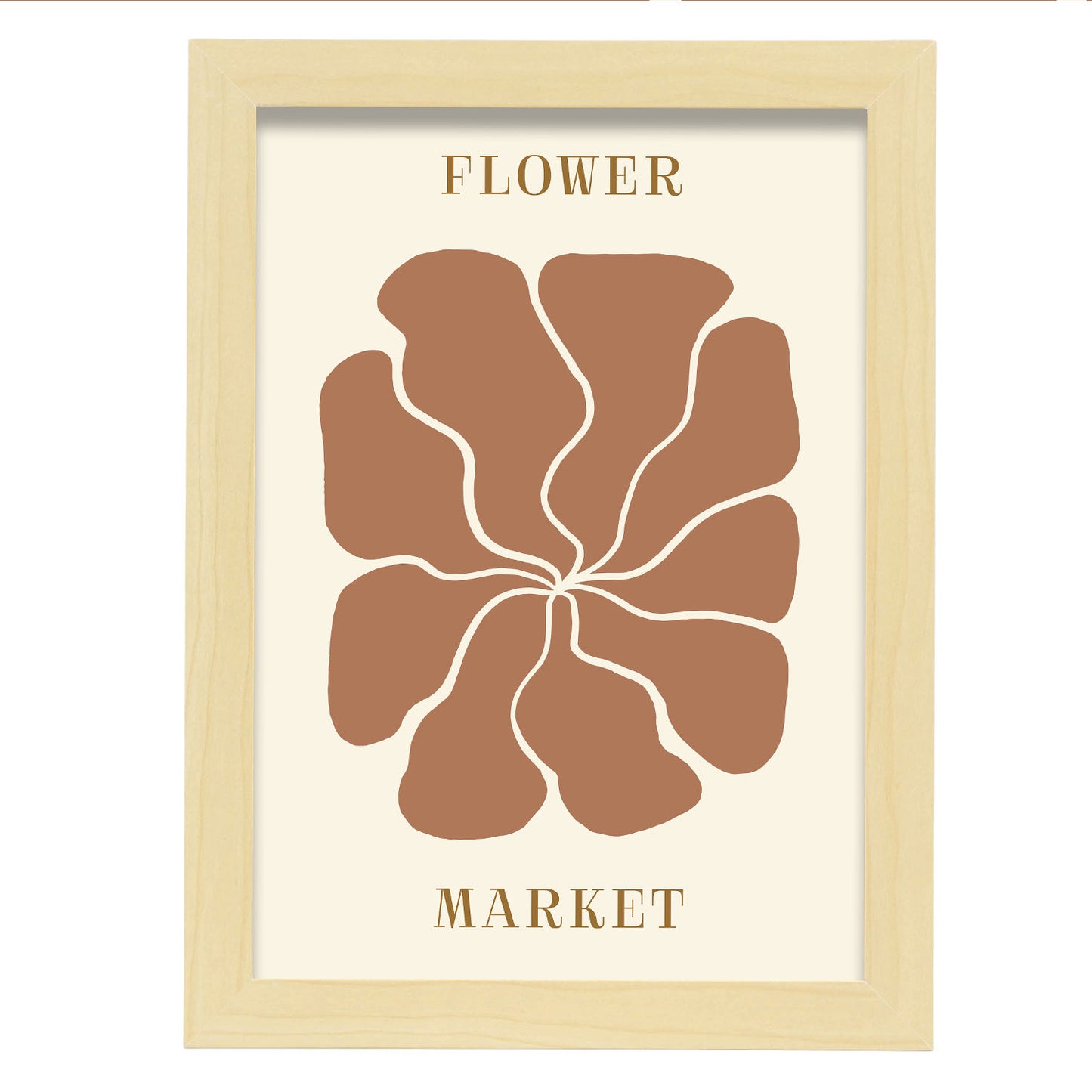 Nacnic Lámina de Mercado de Flores para Yoga en Casa