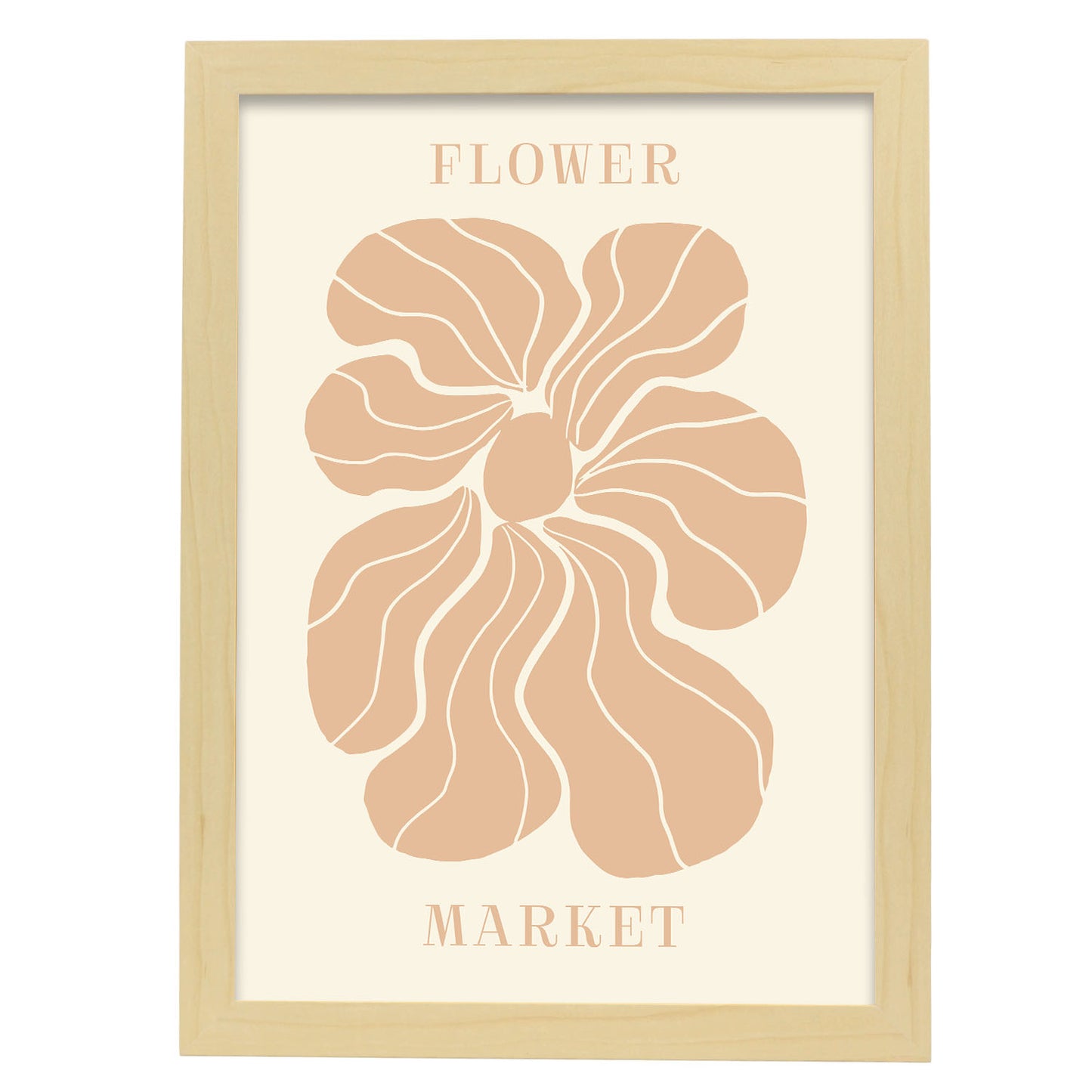 Nacnic Lámina Vivacidad de la Flor en Yoga