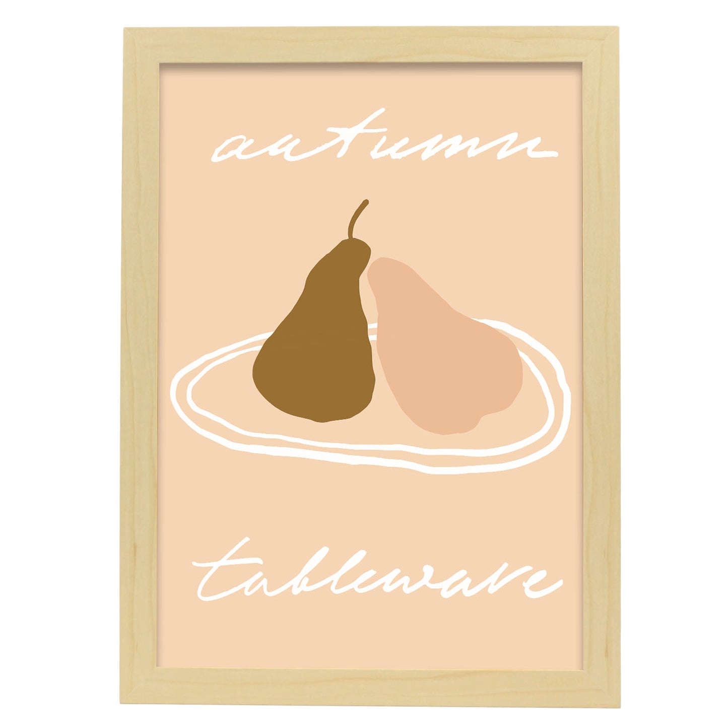 Lamina Nacnic Frutas de Otoño para Yoga en Casa