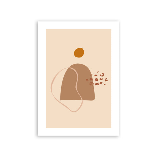 Lamina Moderna Marrón Nacnic Resumen Despreocupado