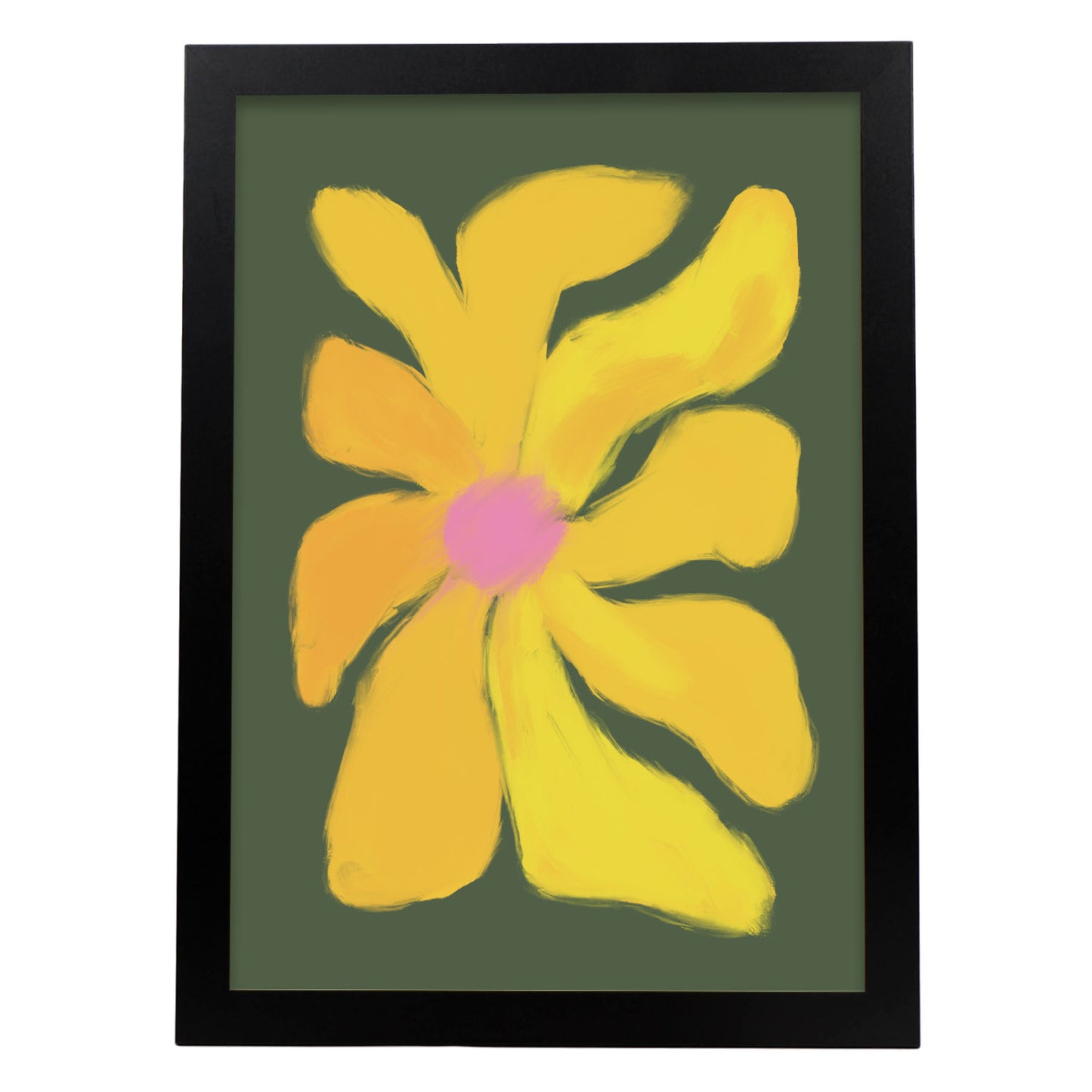 Lamina Nacnic Flor Amarilla