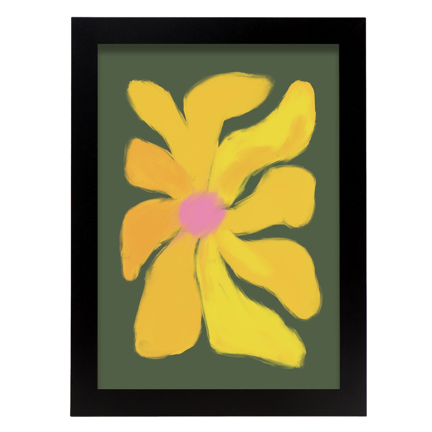 Lamina Nacnic Flor Amarilla
