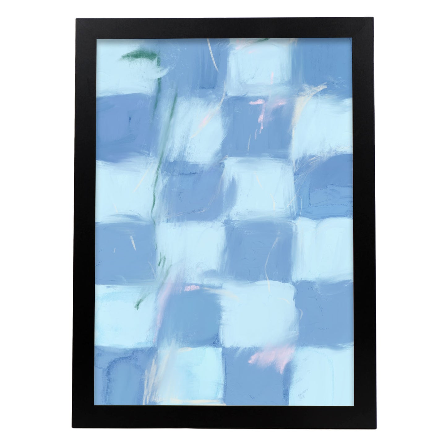 Lamina Nacnic Tonos Azules Estampados Decorativos