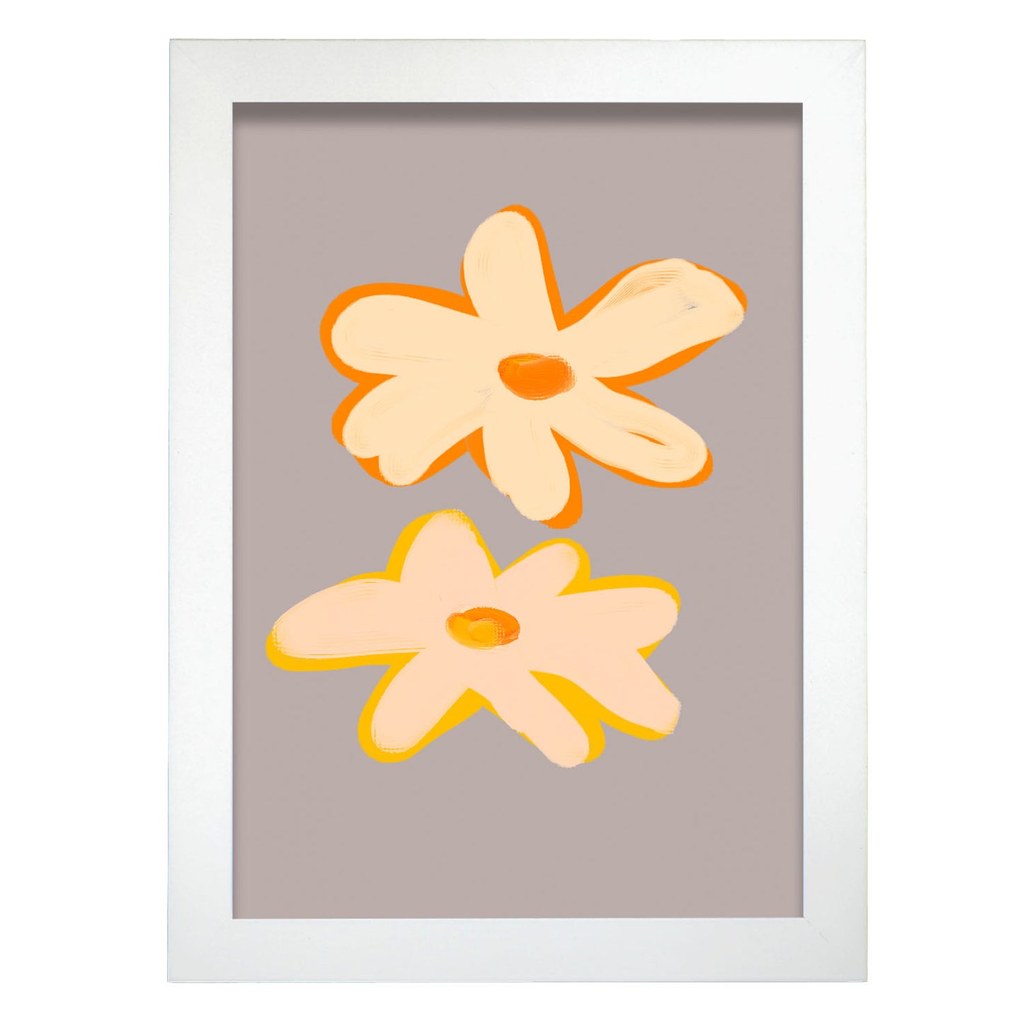 Nacnic Lámina Florete de Color Naranja Amarillo