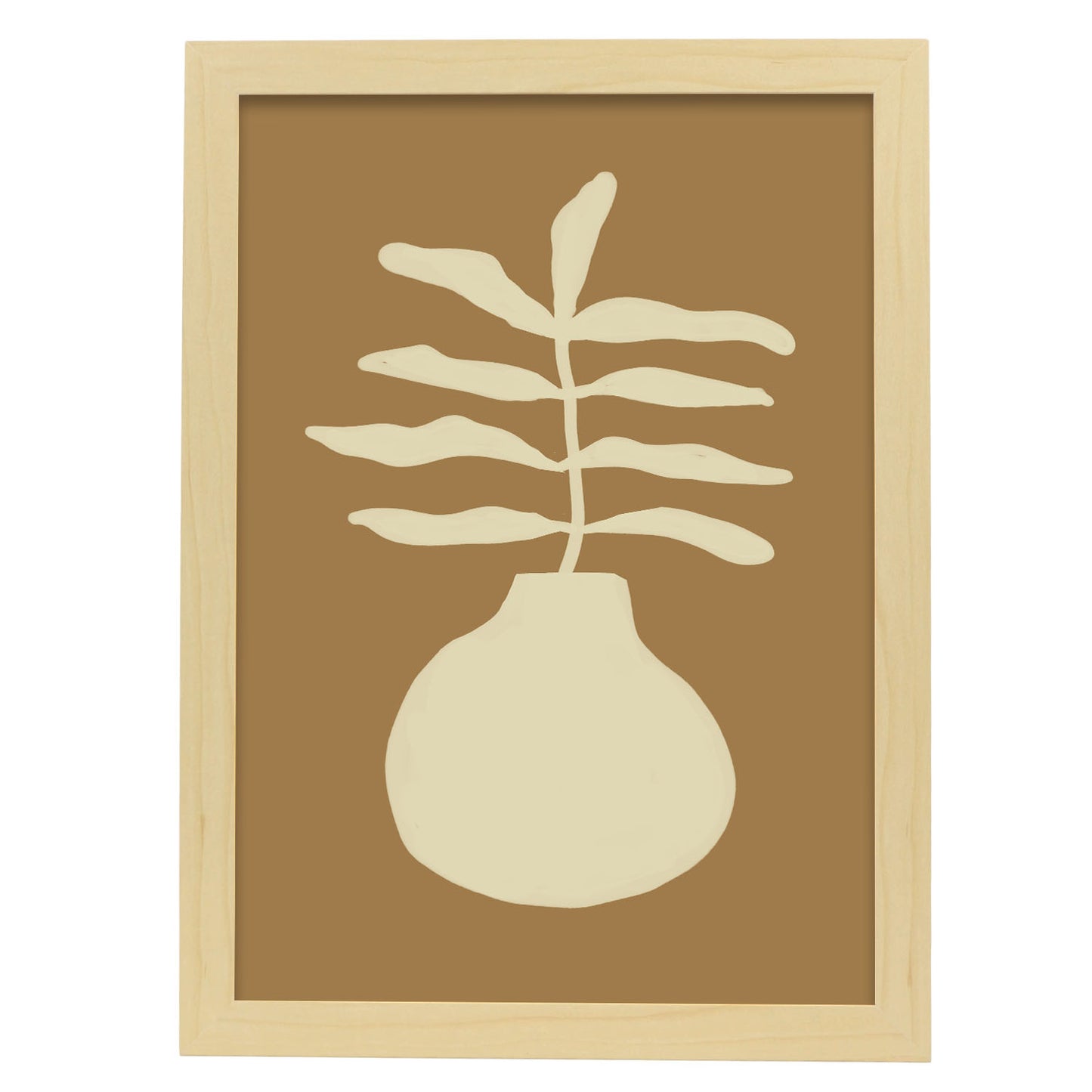 Lamina Nacnic de Arcilla con Plantas