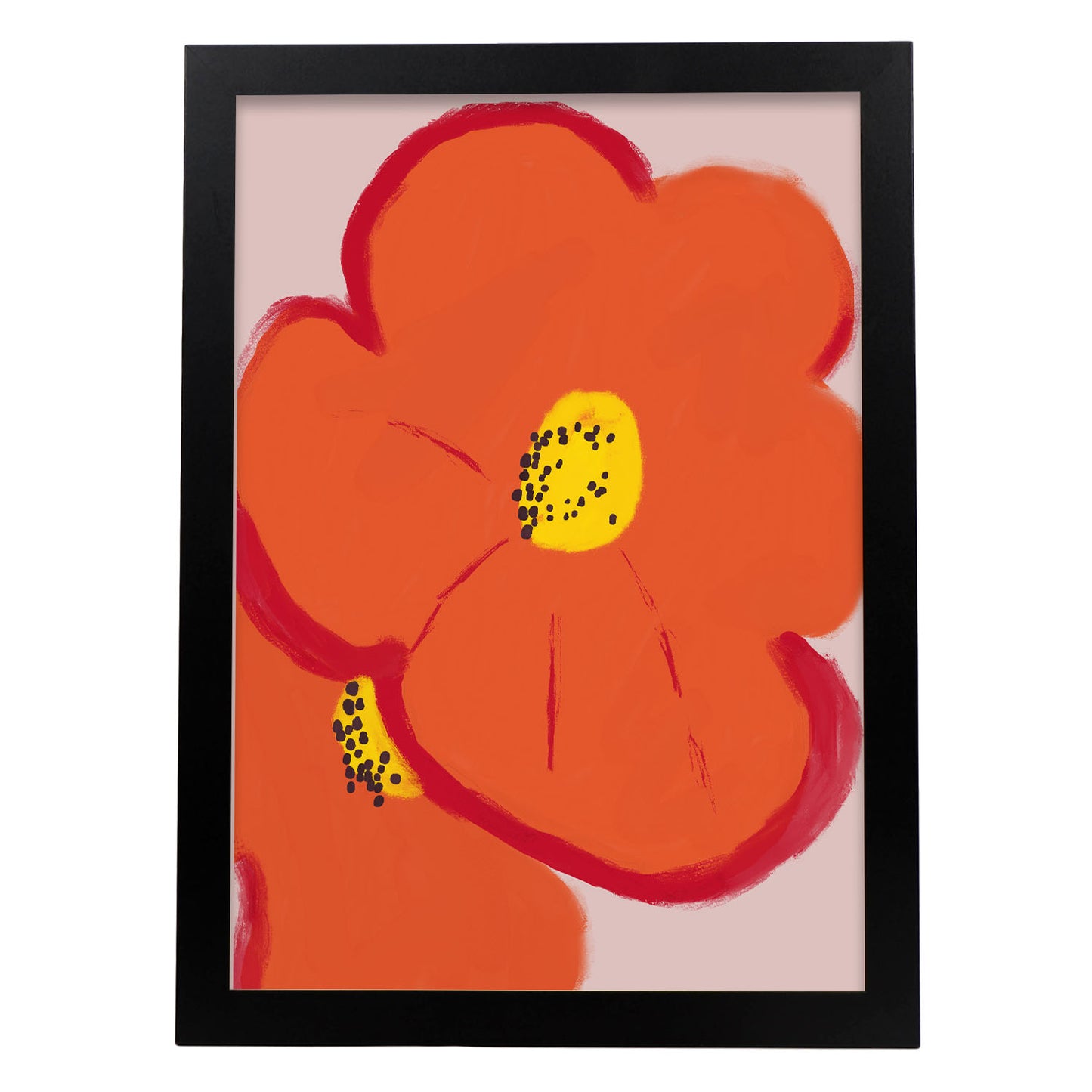 Lamina Nacnic Amapola Naranja