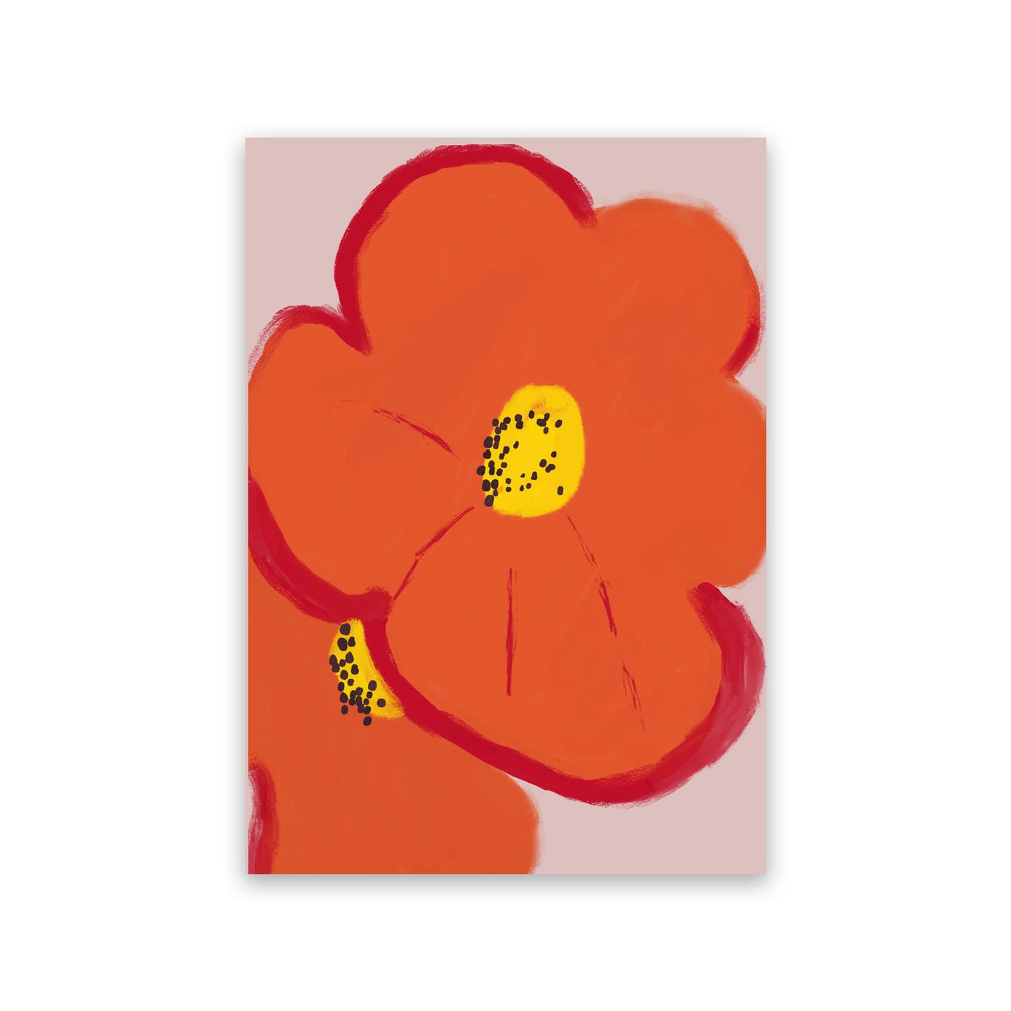 Lamina Nacnic Amapola Naranja