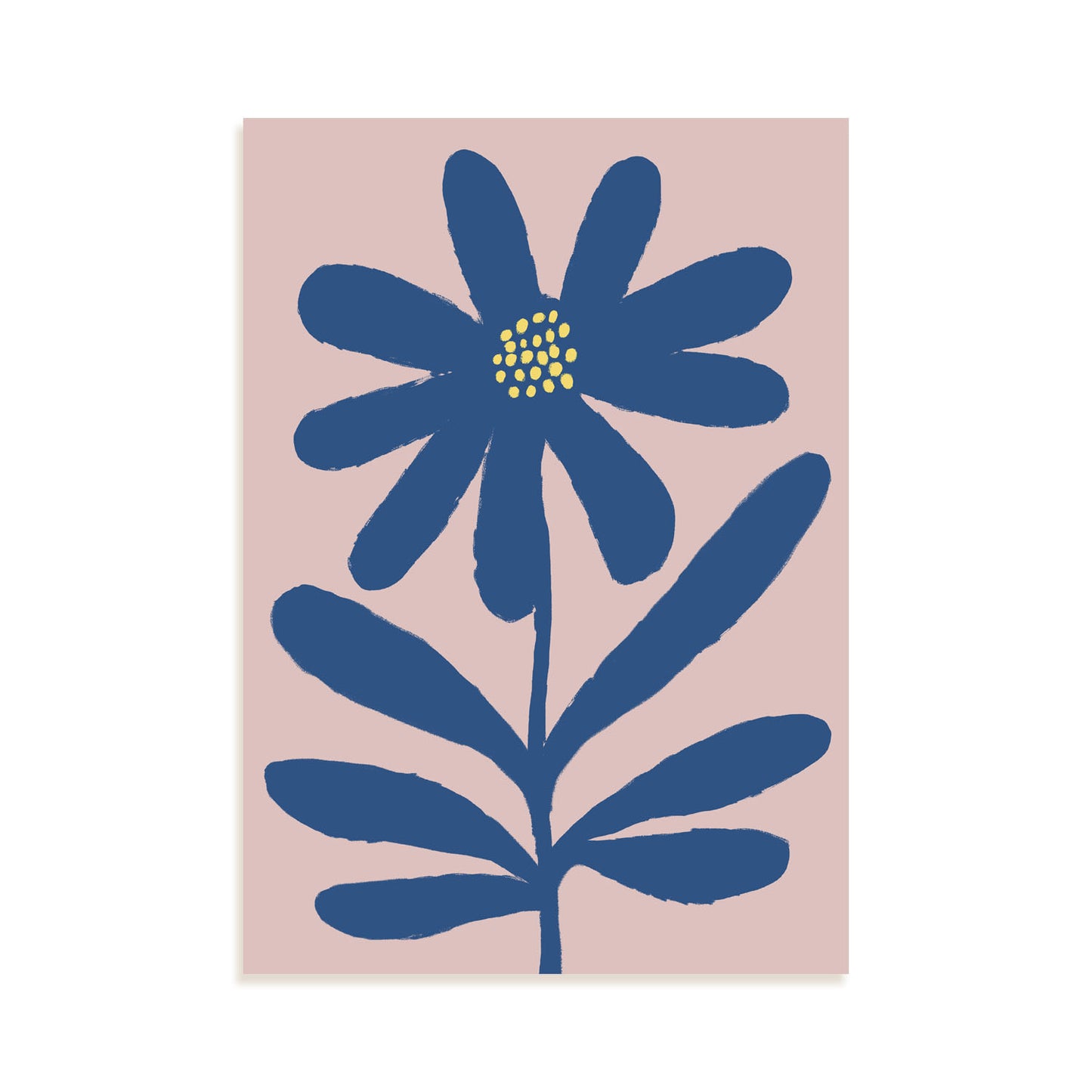 Lamina Nacnic Flora Azul