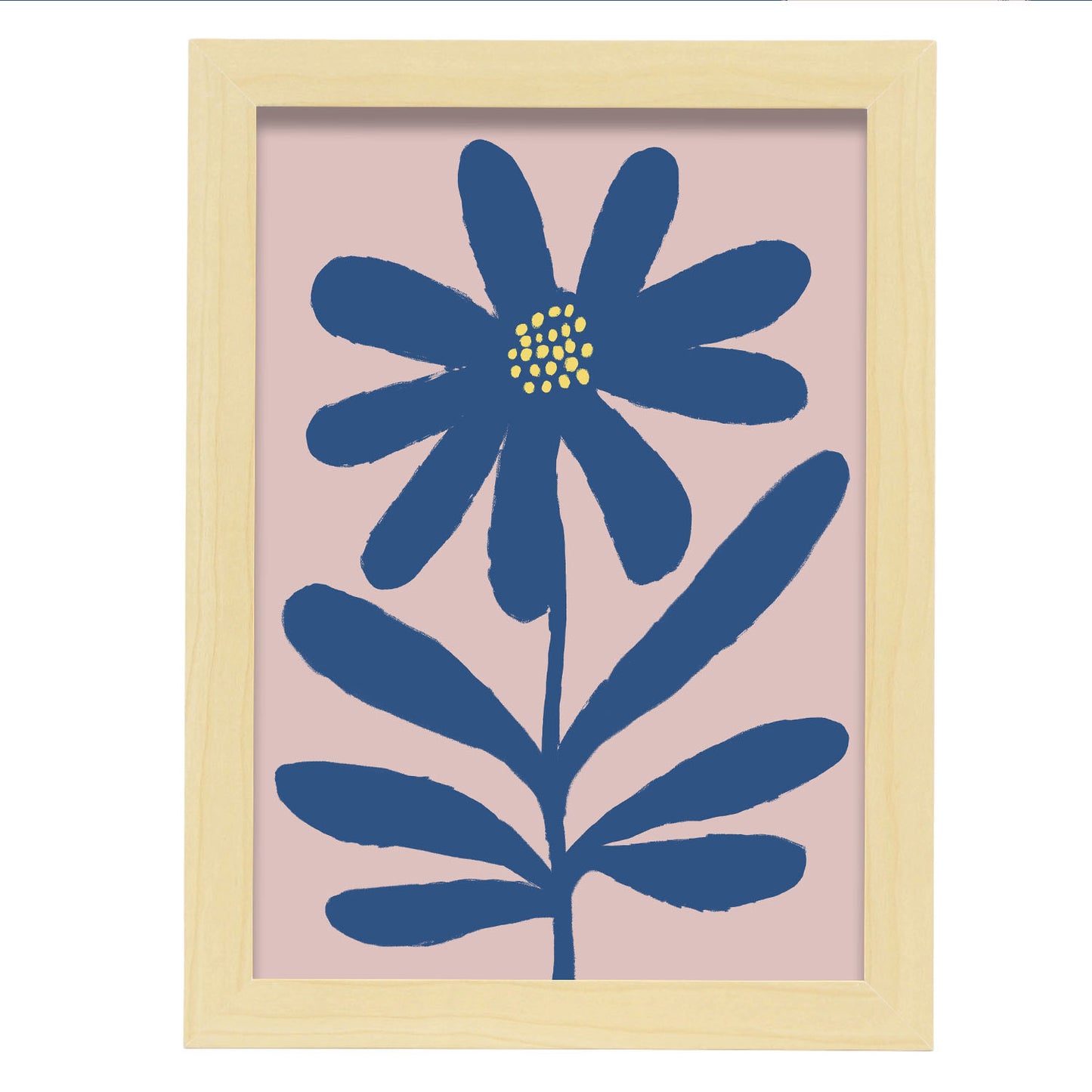 Lamina Nacnic Flora Azul