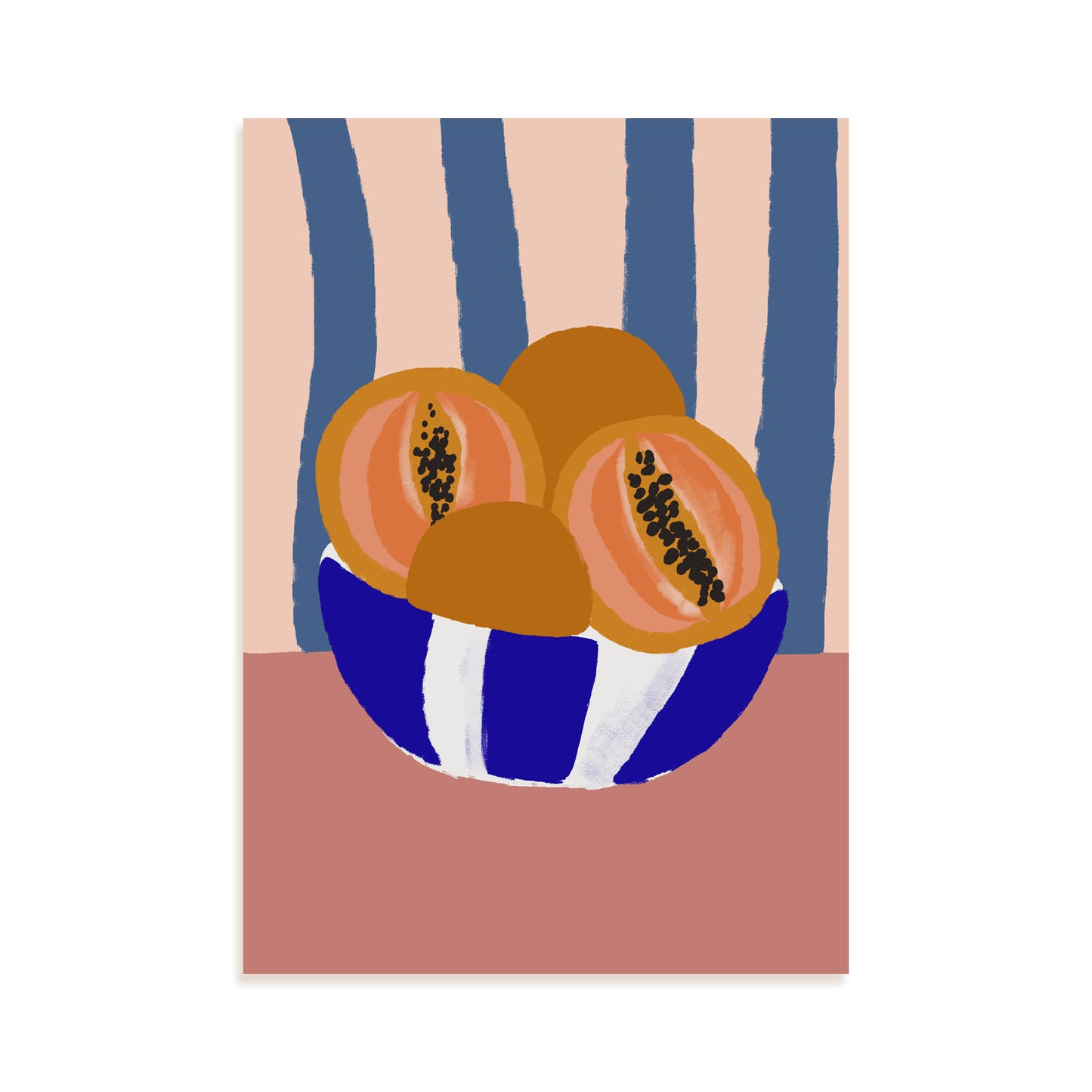 Nacnic Lamina de Frutas y Rayas