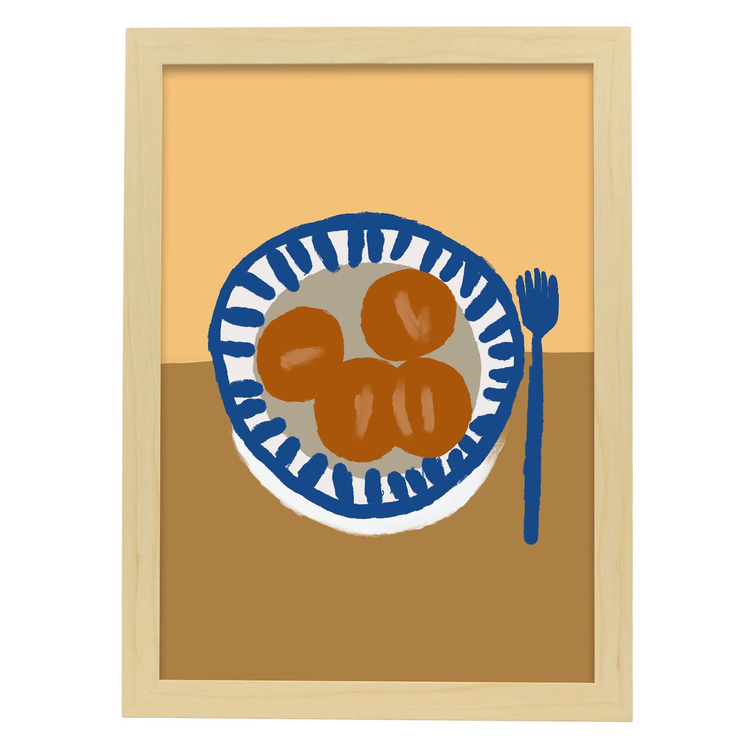 Lámina Nacnic Tiempo de Comida