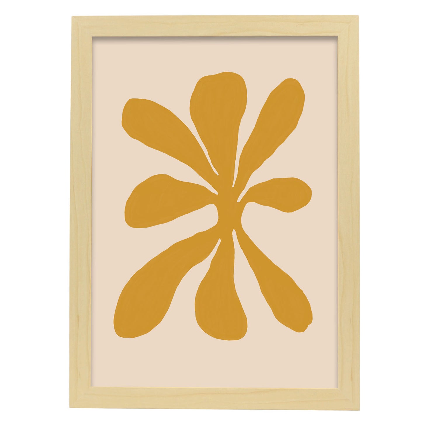Nacnic Lámina Flor Dorada 2