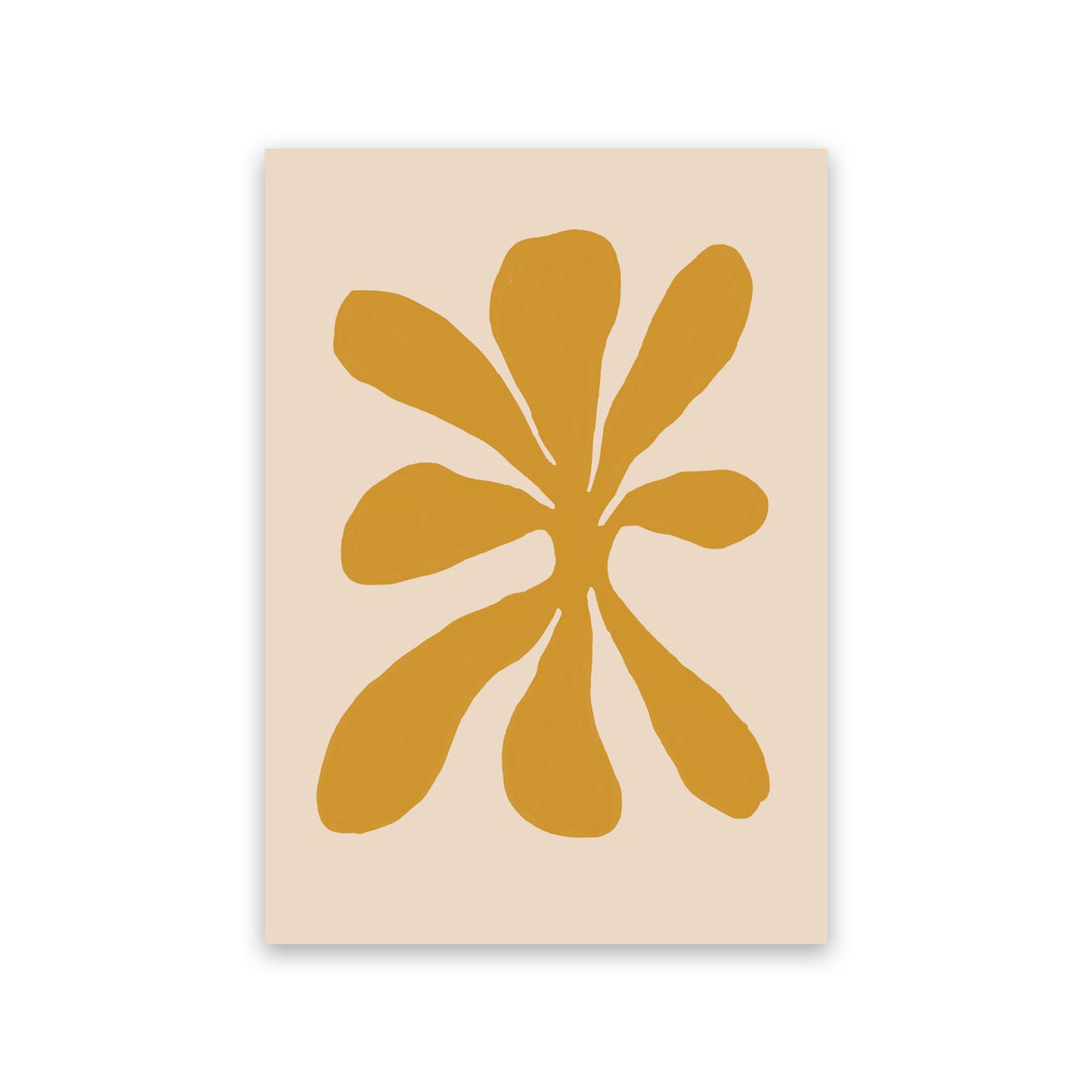 Nacnic Lámina Flor Dorada 2