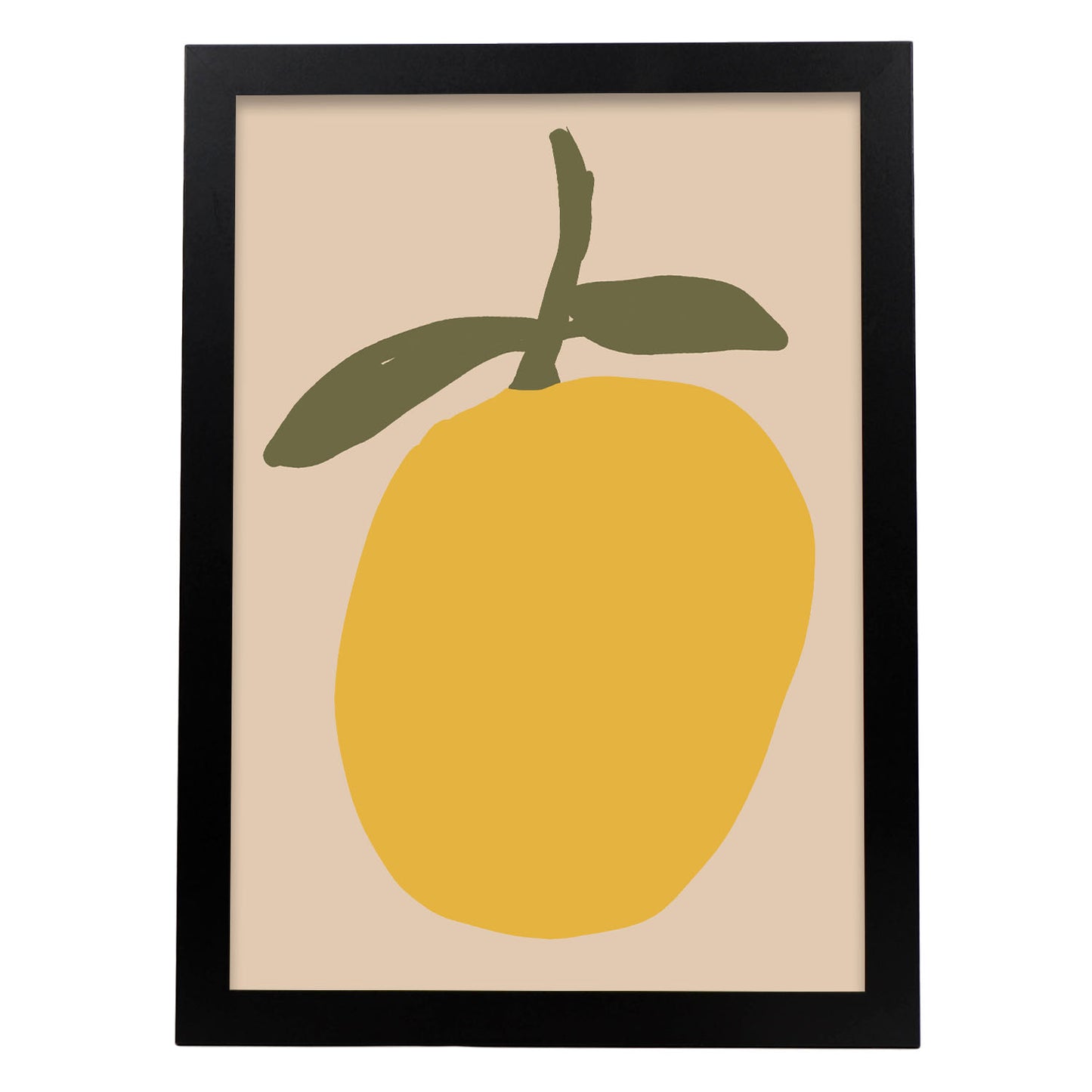 Nacnic Lamina Decorativa Limón Lleno