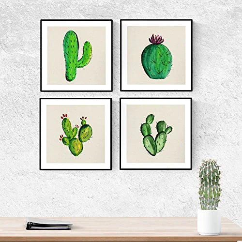 Set Láminas Cactus