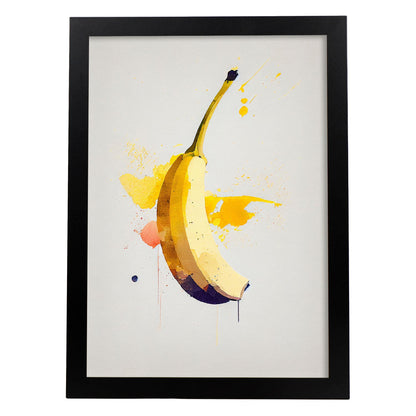 Lámina Nacnic Minimalista Bananasplit