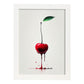Nacnic minimalist Cherry_2. Aesthetic Wall Art Prints for Bedroom or Living Room Design.-Artwork-Nacnic-A4-Marco Blanco-Nacnic Estudio SL