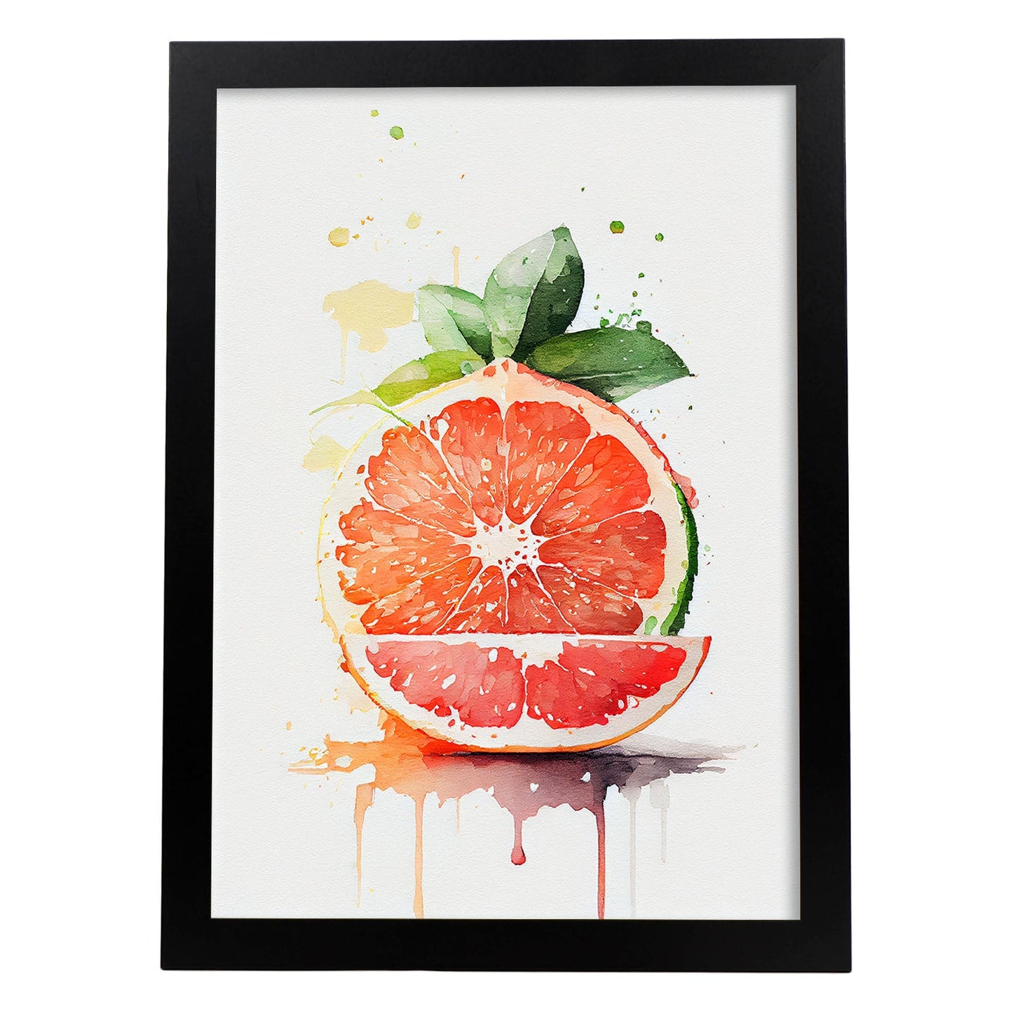 Lámina Minimalista de Nacnic con Diseño de Pomelo