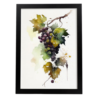 Lámina Minimalista Nacnic Uvas_2